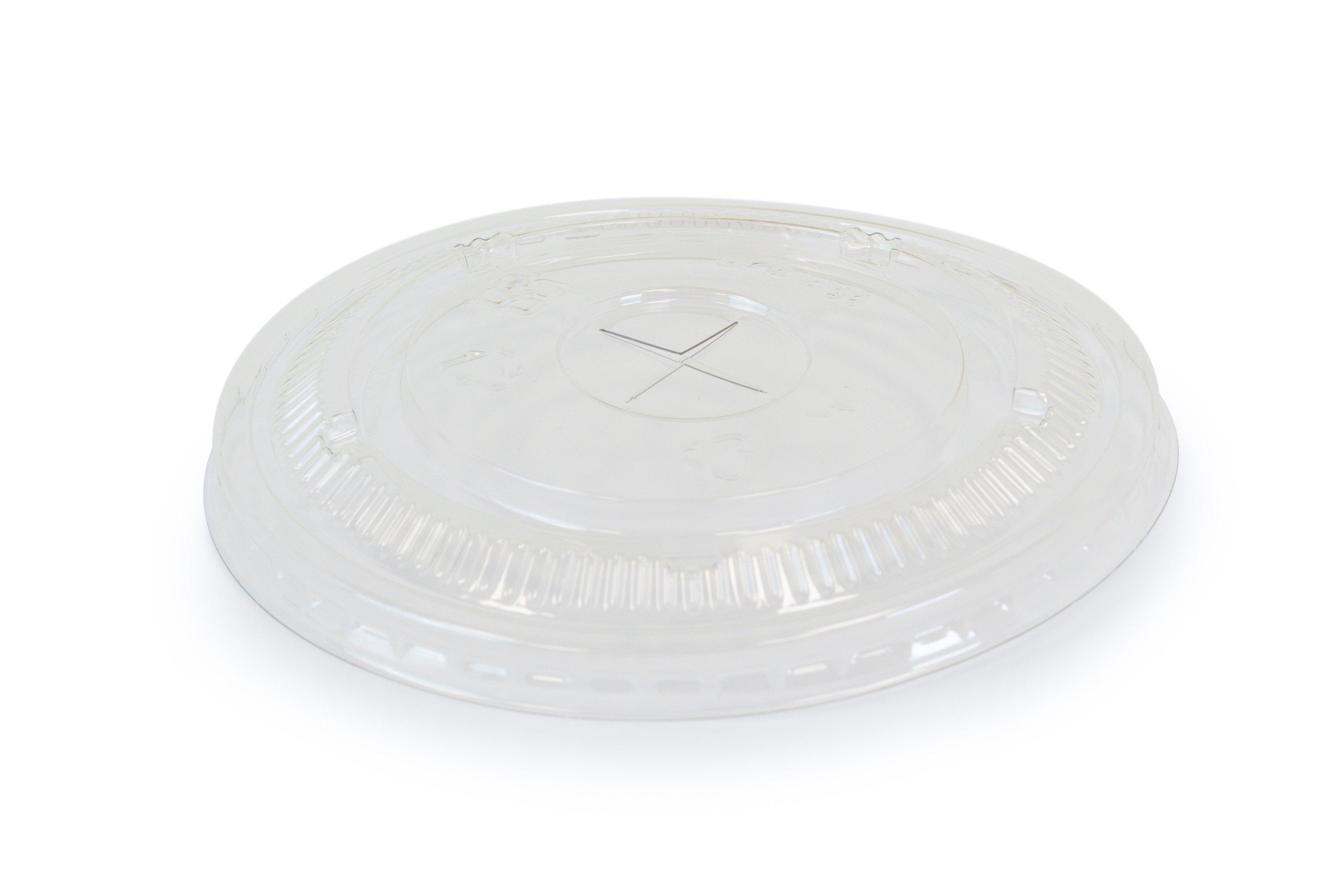 Sysco Earth Plus 100% rPET Flat Lid 12/16oz (98mm)