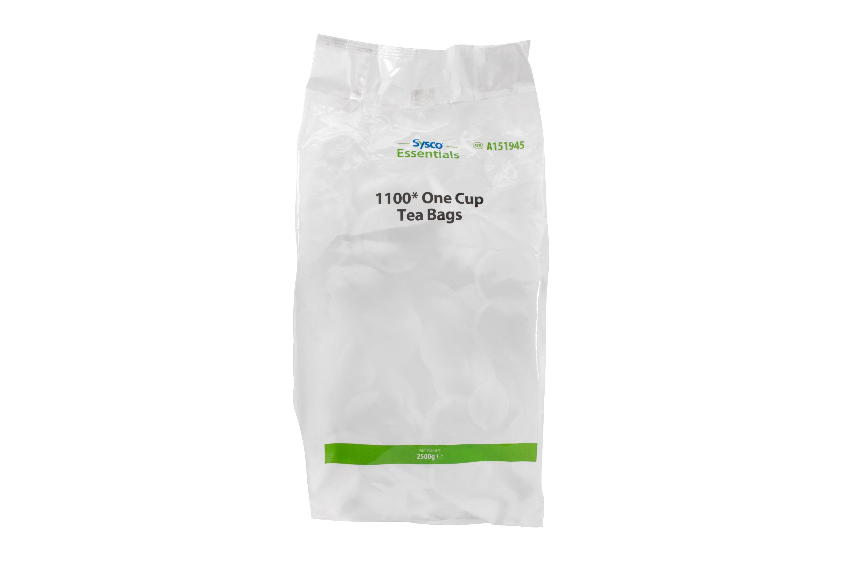 Sysco Essentials One cup tea bags