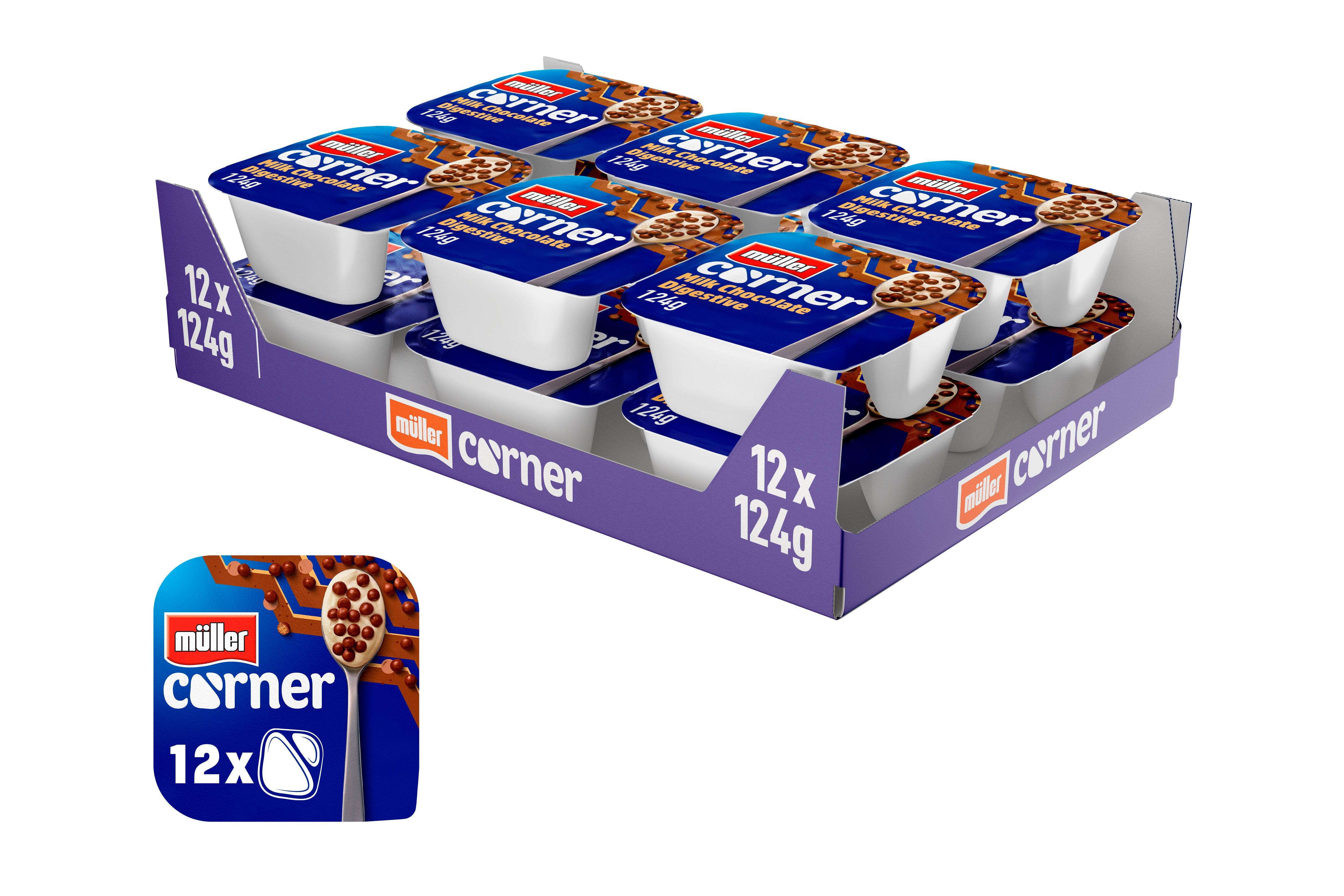 Müller Corner Milk Chocolate Digestive Yoghurt
