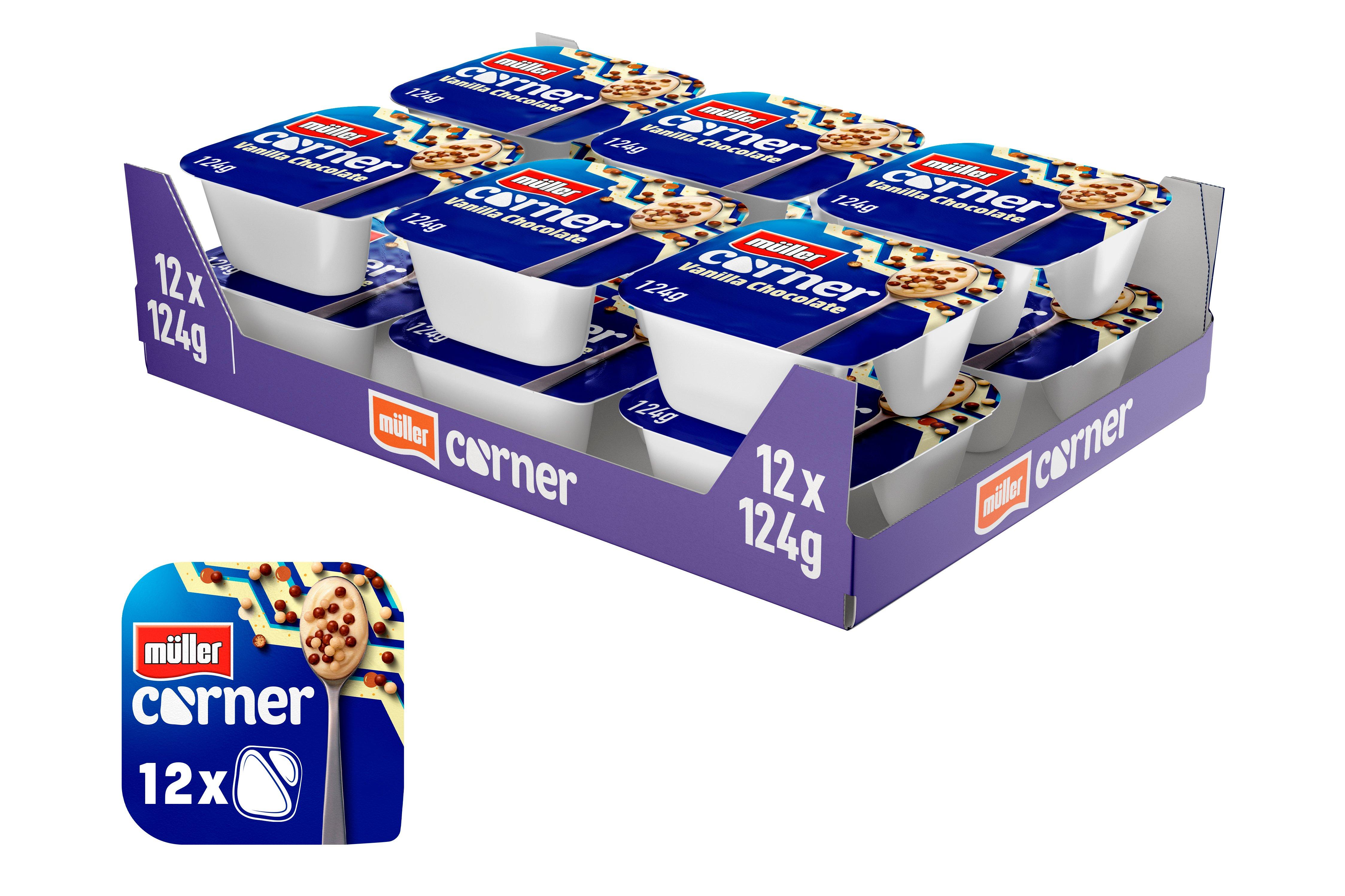 Müller Corner Vanilla Chocolate Balls Yoghurt