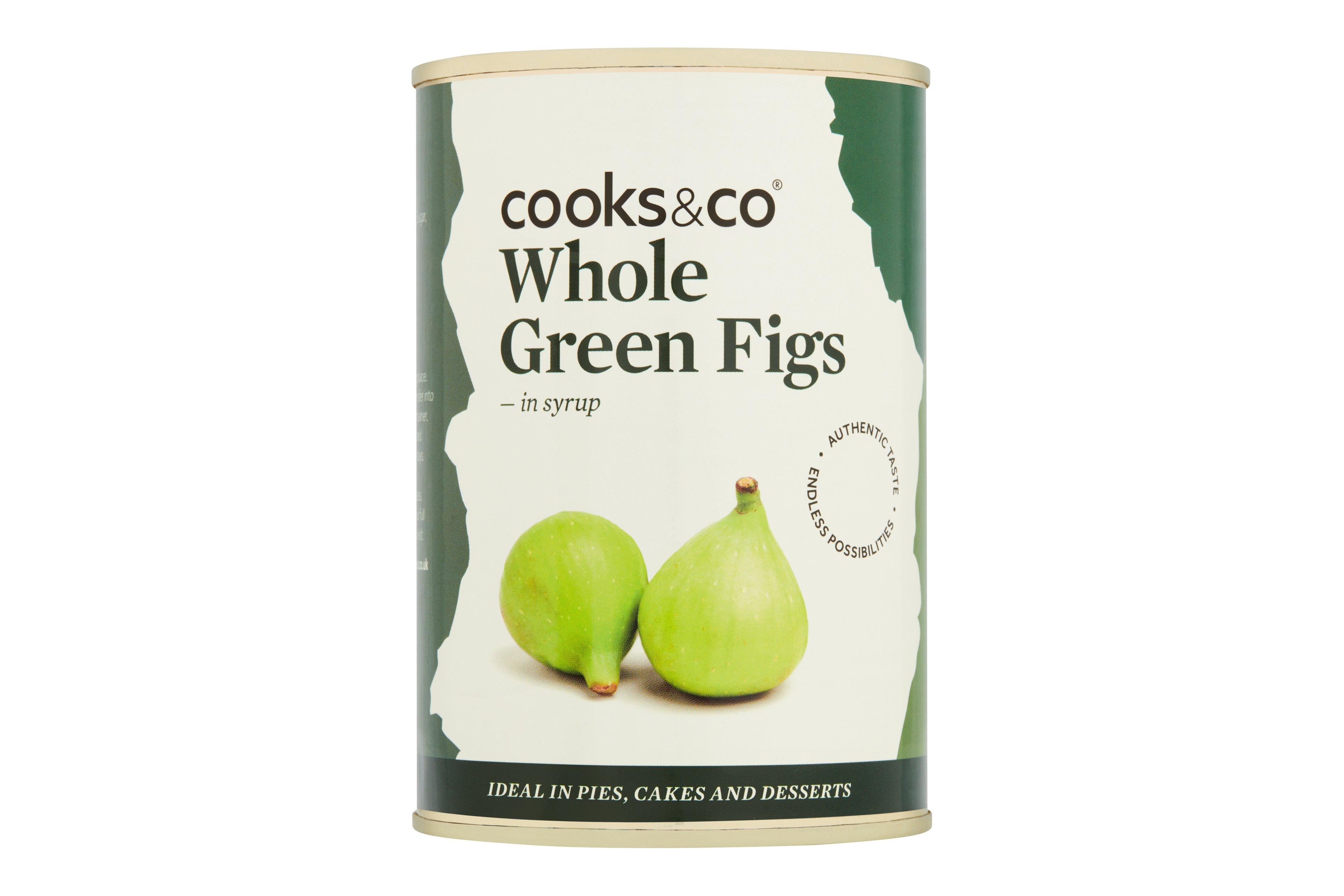 Cooks & Co Green Figs In Light Syrup