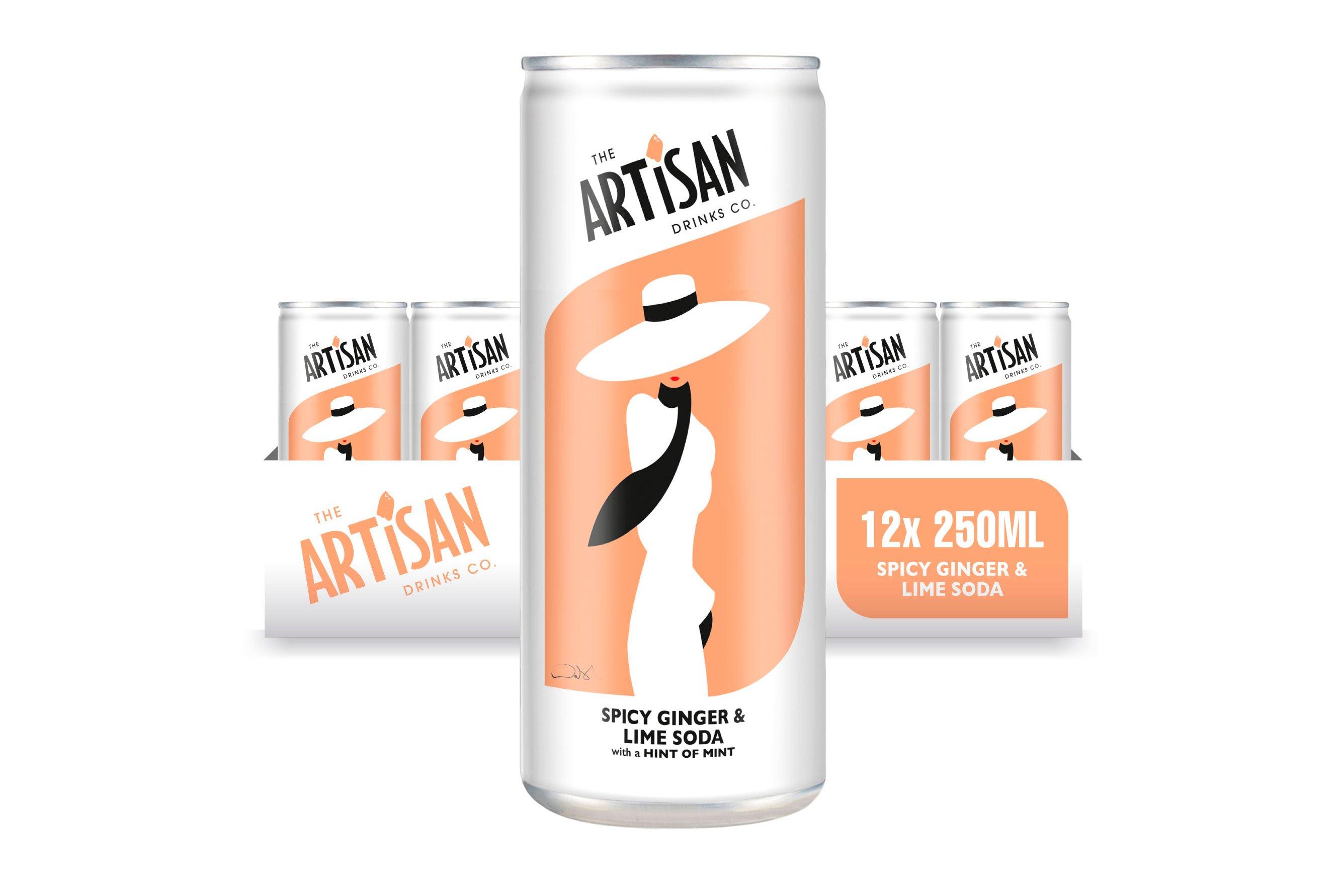 Artisan Spicy Ginger and Lime Soft Drink 250ml