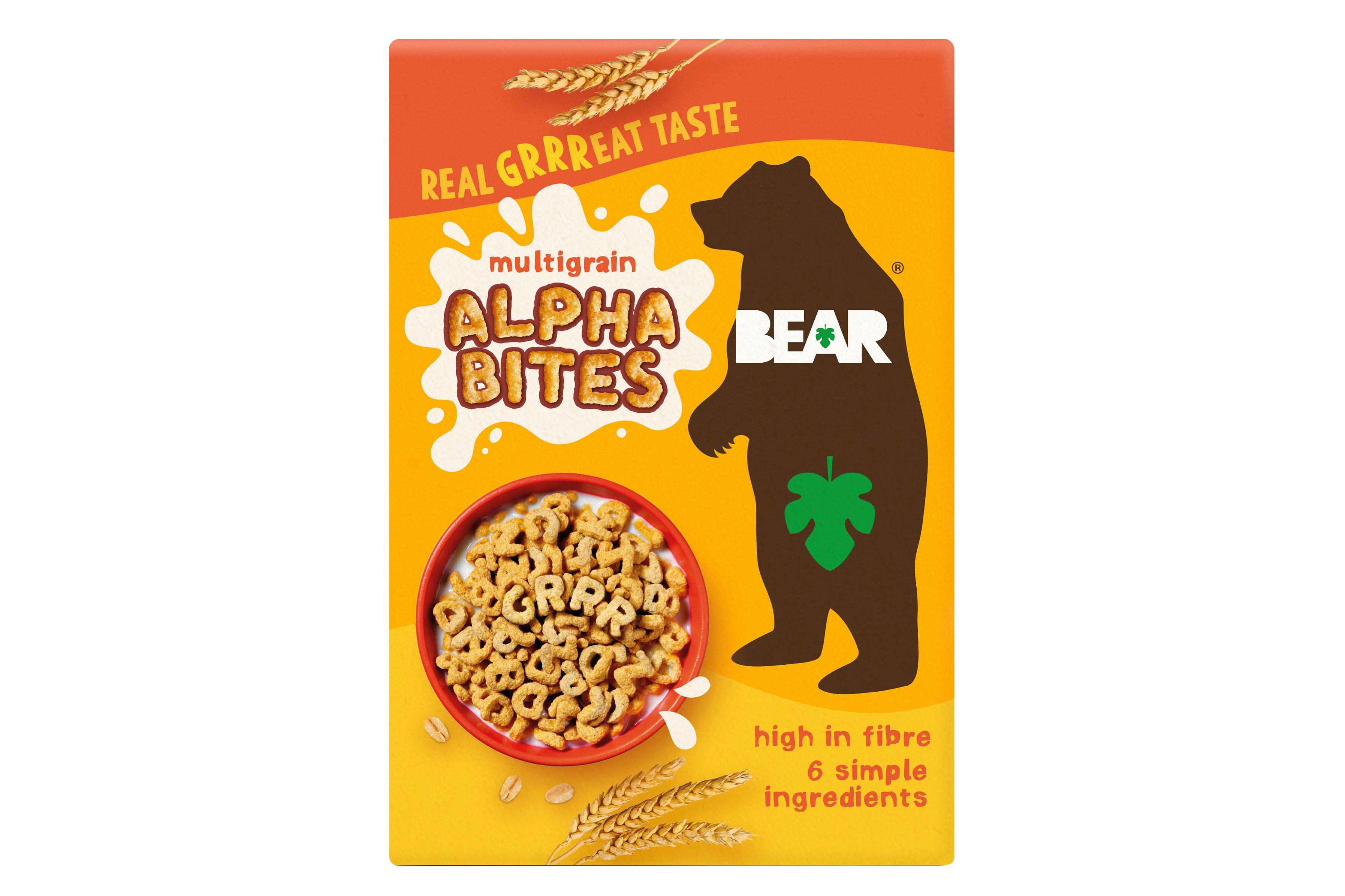 BEAR Alphabites Cereal Multigrain 4x350g