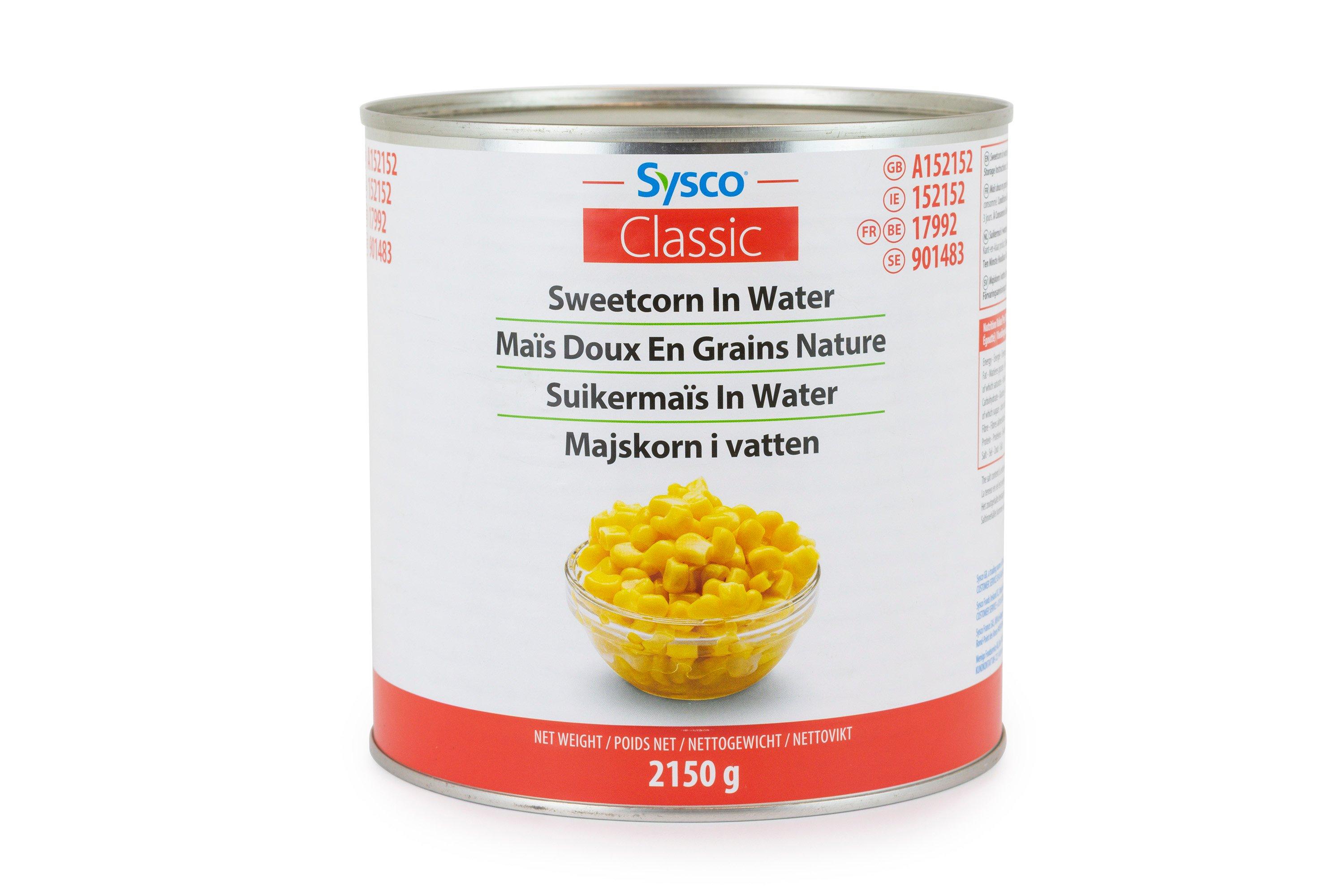 Sysco Classic Sweetcorn in Water 2150g