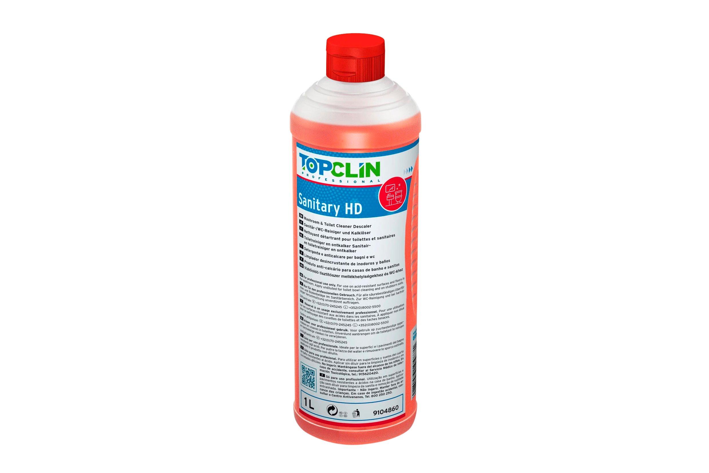 TOPCLIN Sanitary Washroom & Toilet Cleaner Descaler