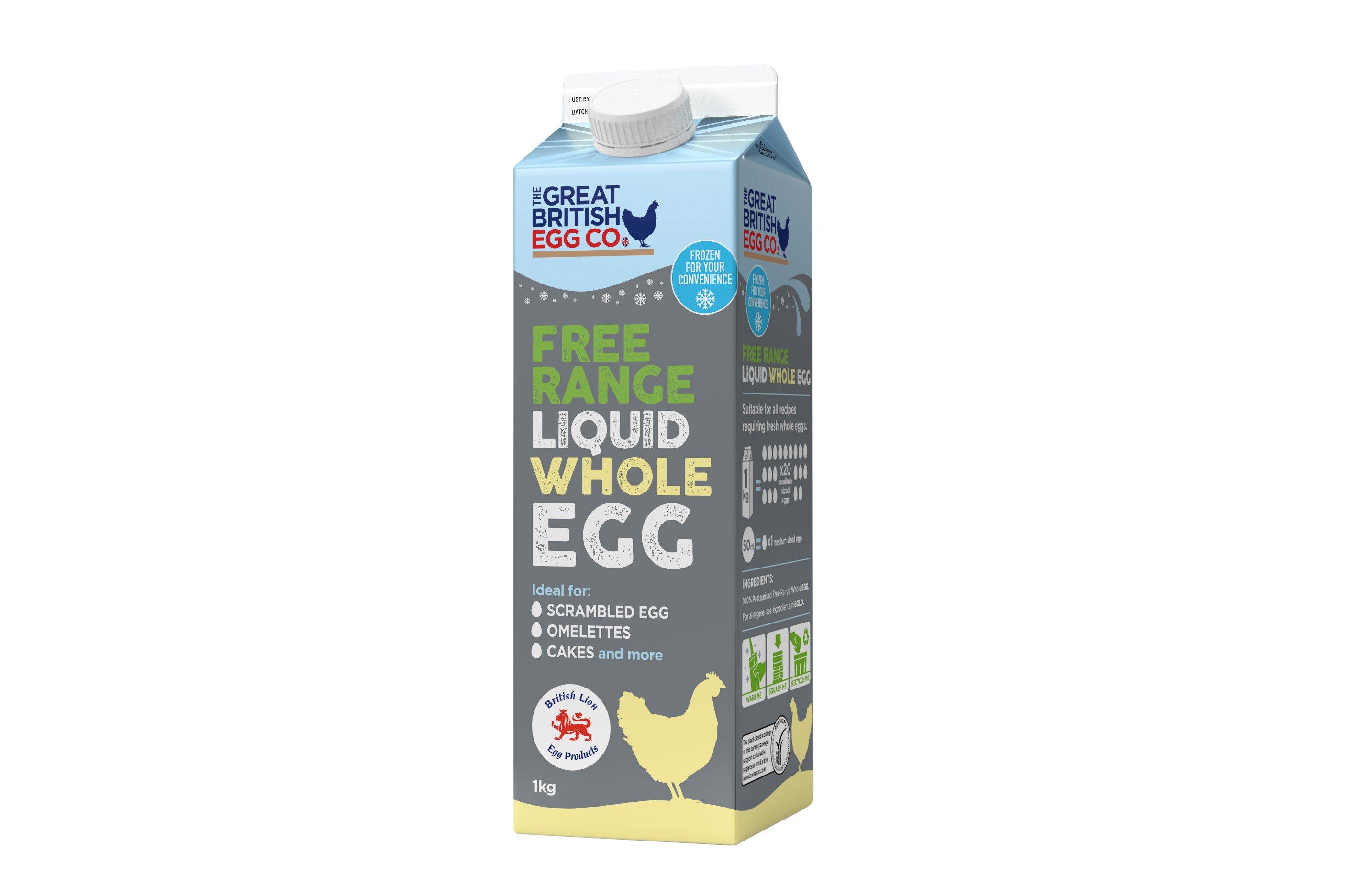 Noble Egg Innovations Free Range Liquid Whole Egg