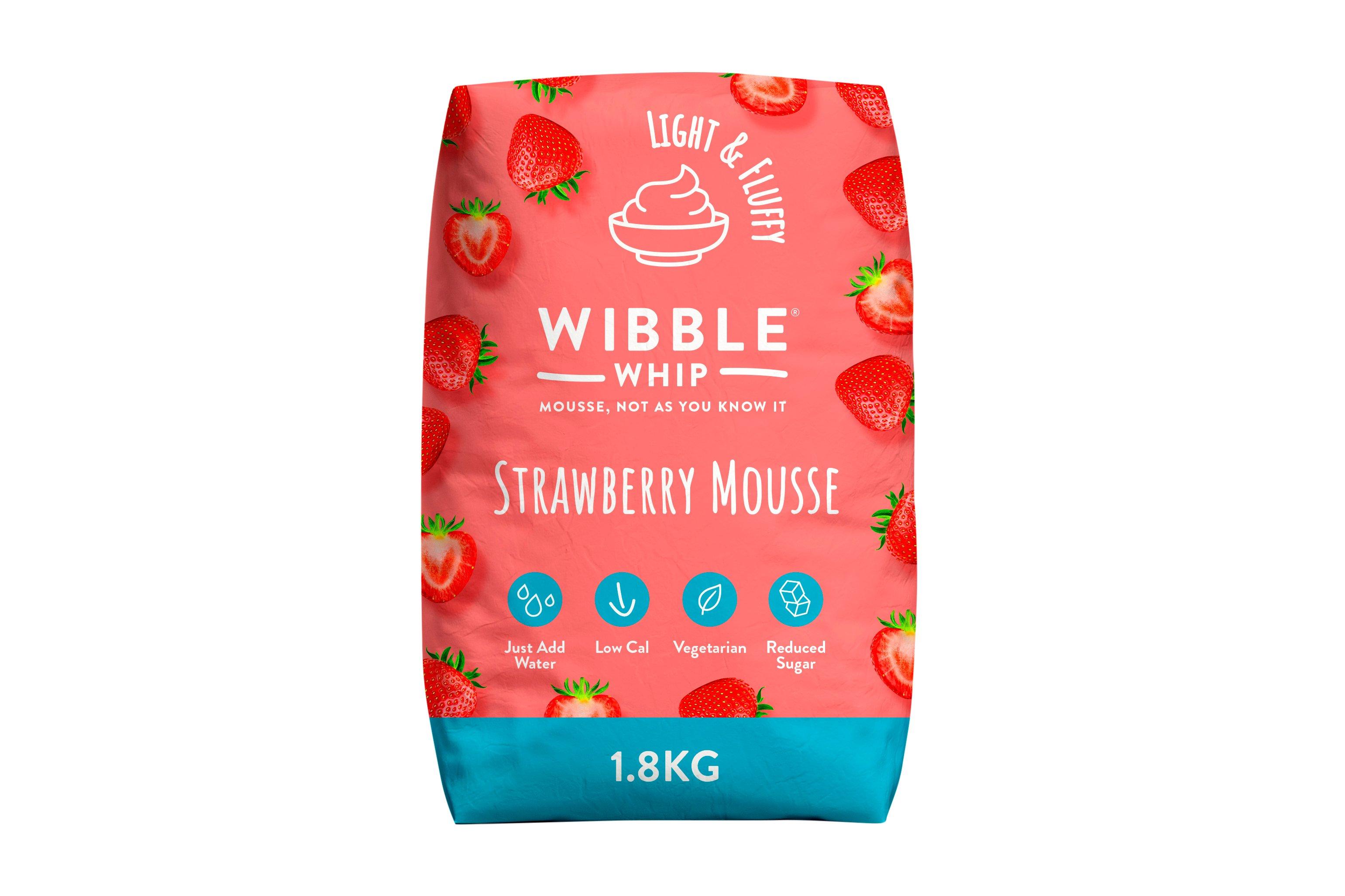 Wibble Strawberry Mousse
