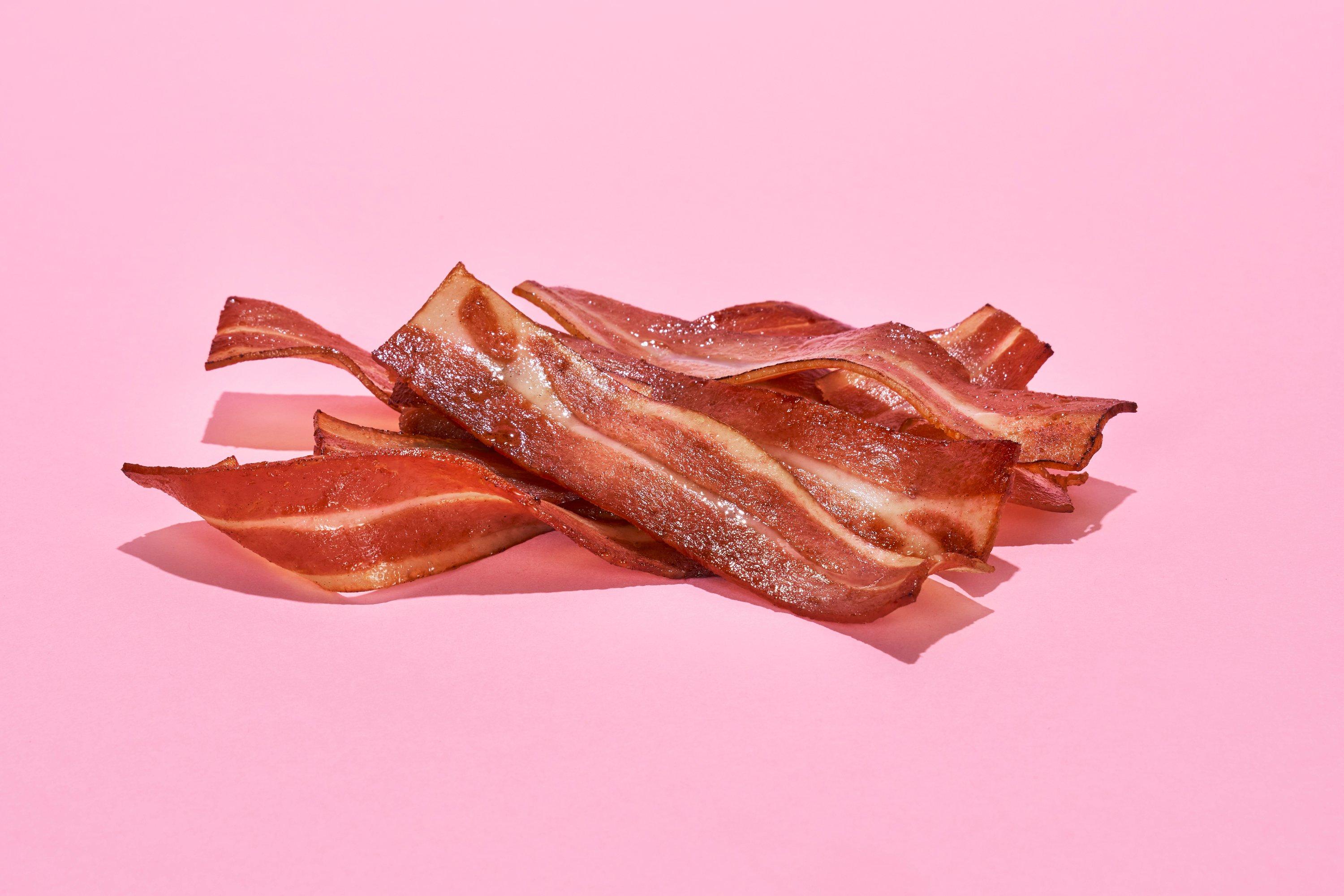 La Vie Smoked Vegan Cooked Bacon Slices