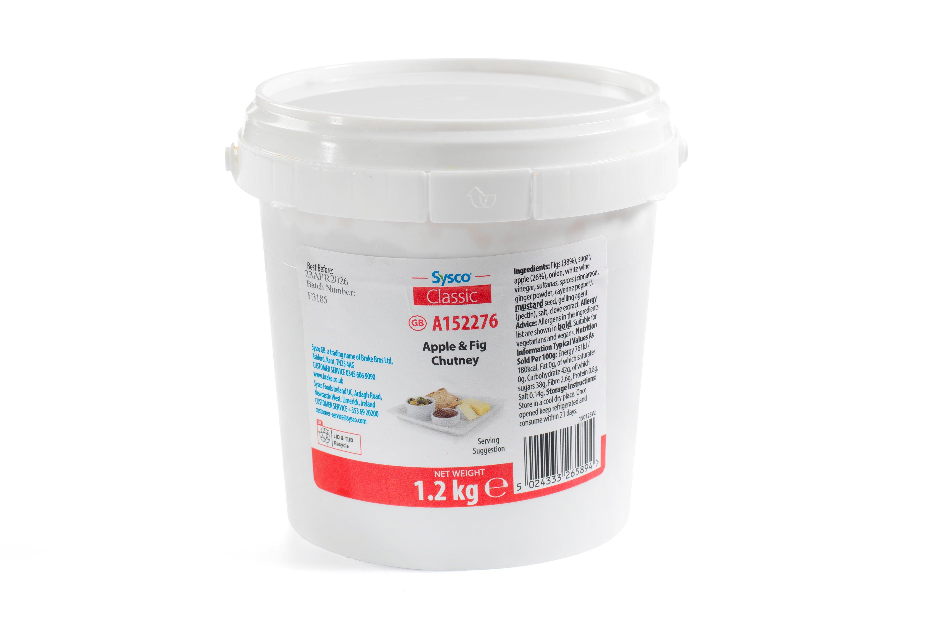Sysco Classic Apple & Fig Chutney