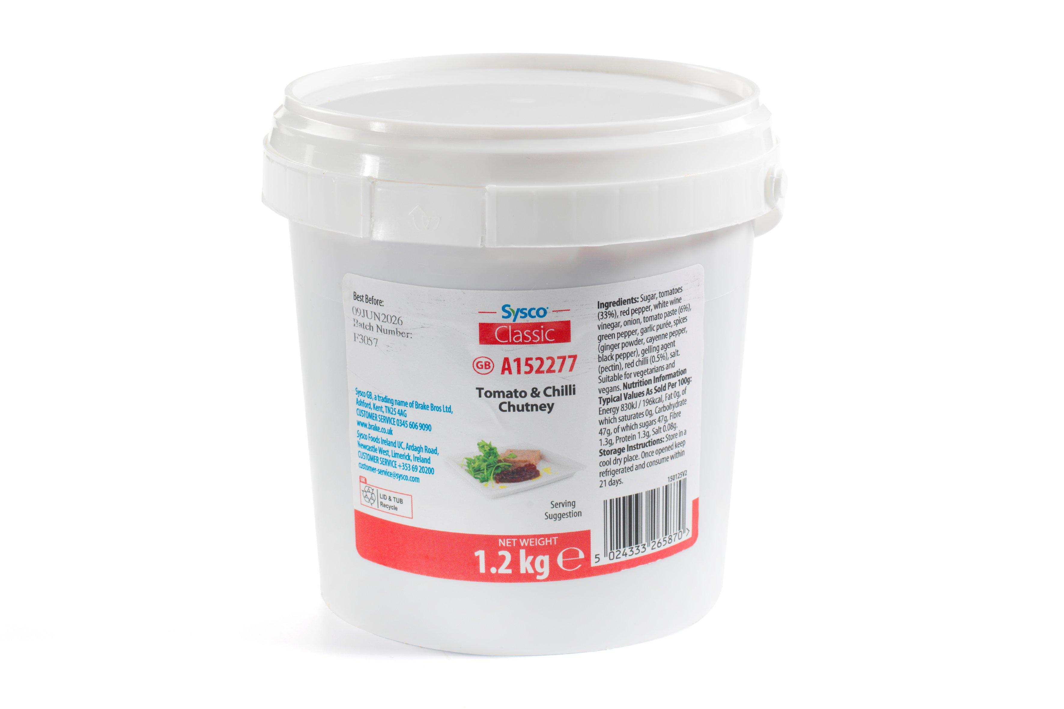 Sysco Classic Tomato & Chilli Chutney