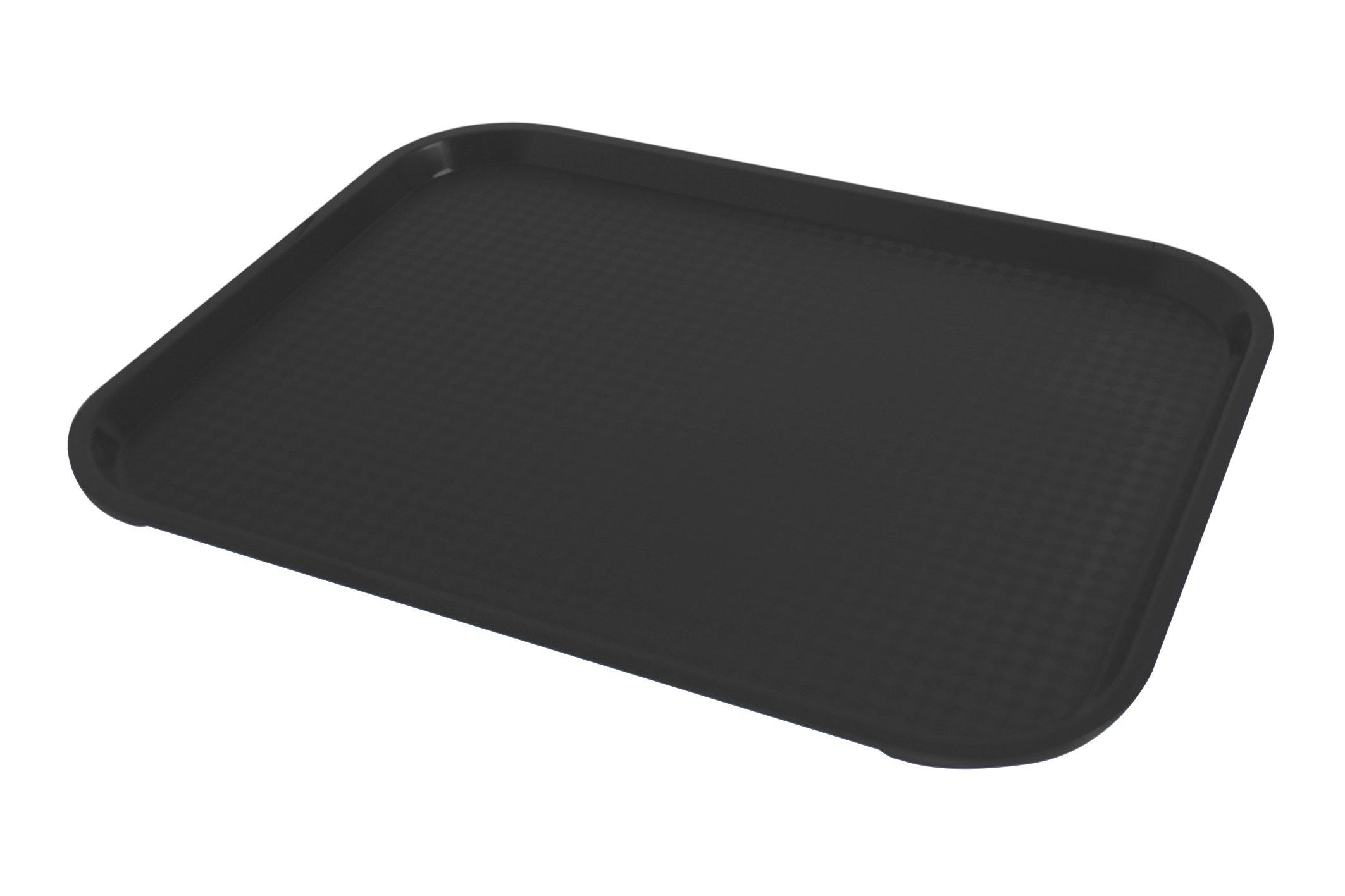 Black Fast Food Tray 455x355mm