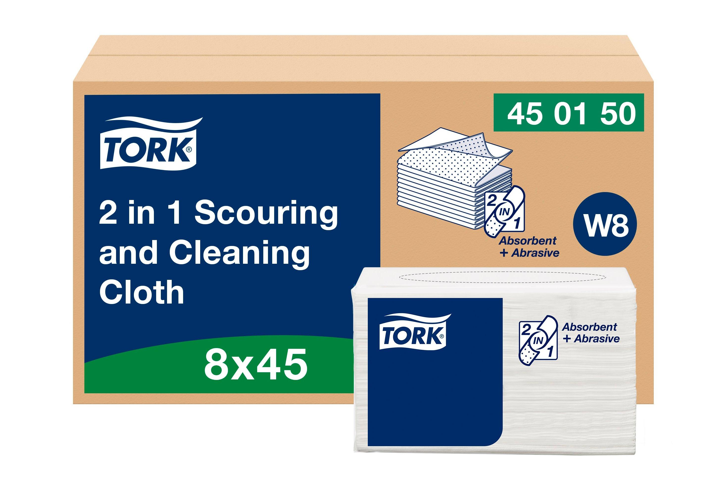 Tork 2 in 1 Scouring and Cleaning Cloths