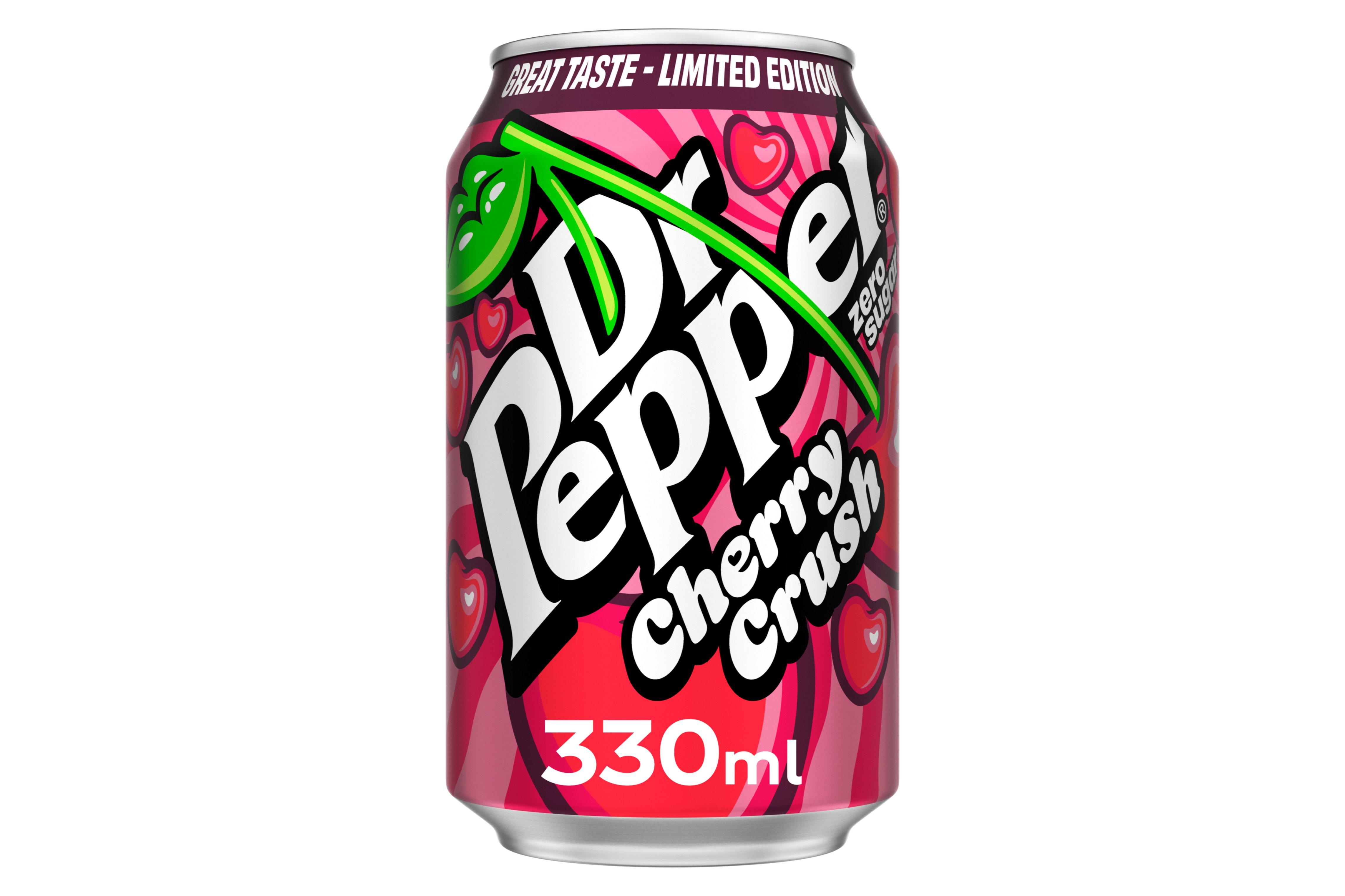 Dr Pepper Zero Cherry Crush Can 330ml