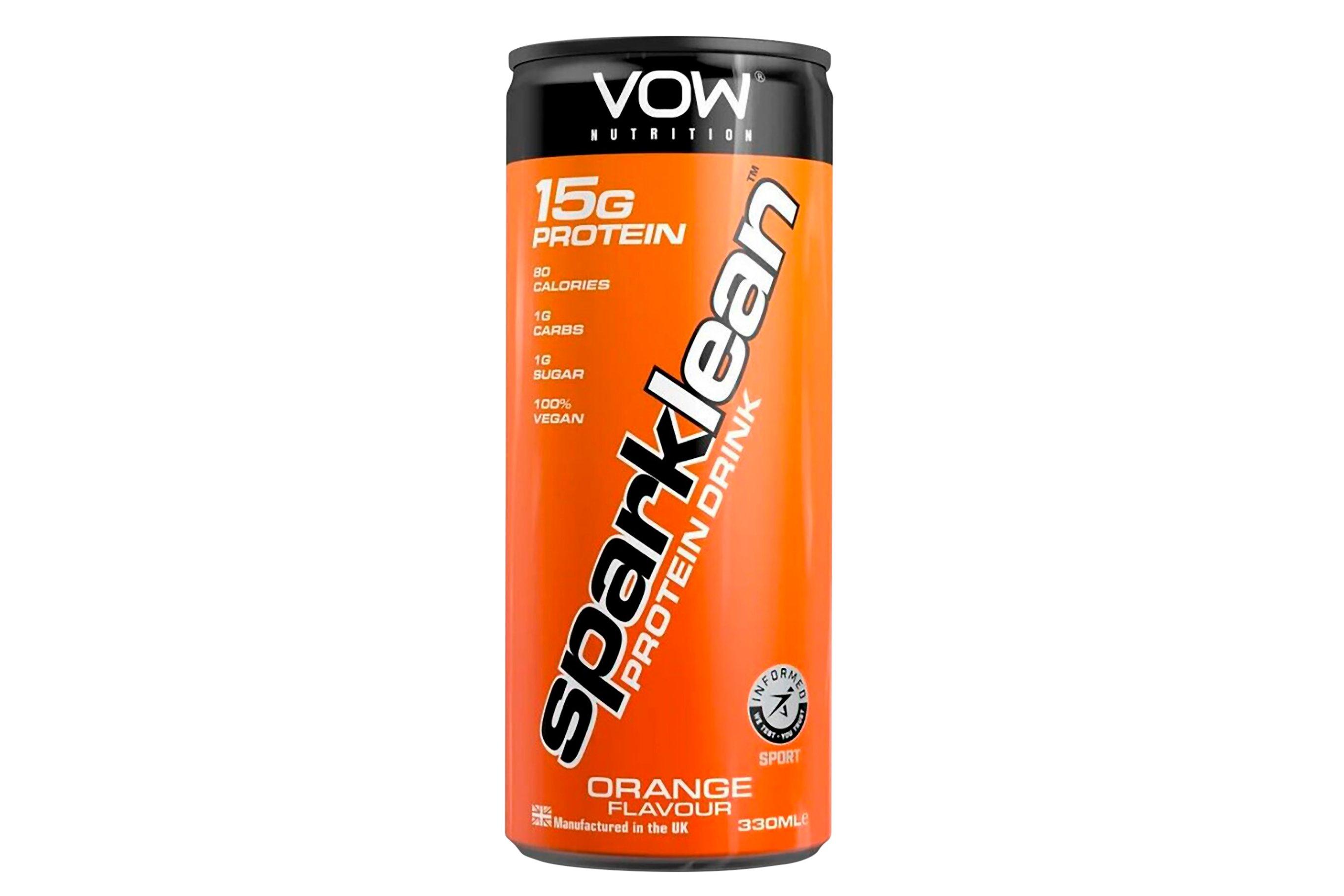 VOW Sparklean Orange Protein Drink 330ml