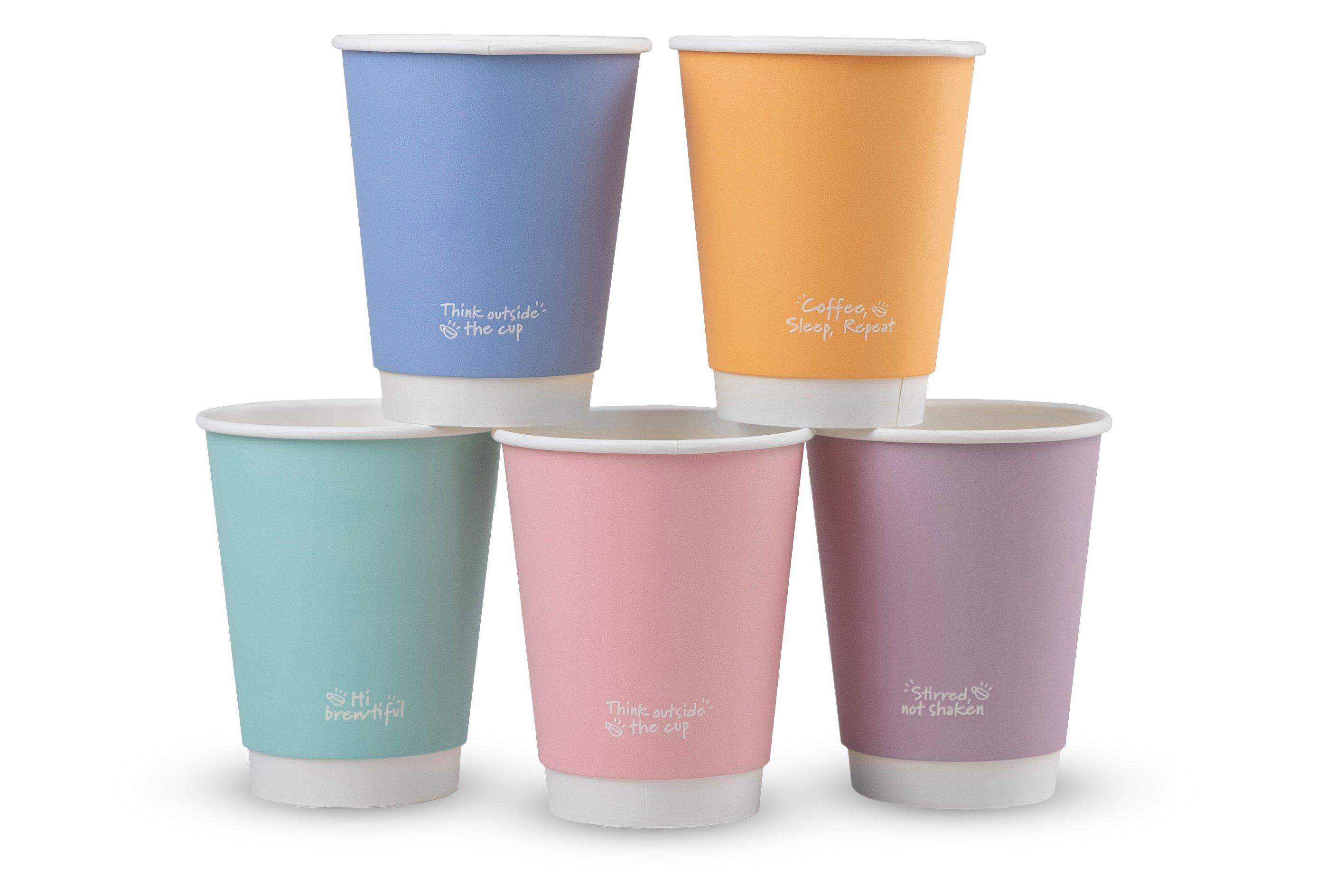 Vegware 8oz Feel Good Double Wall Hot Cup