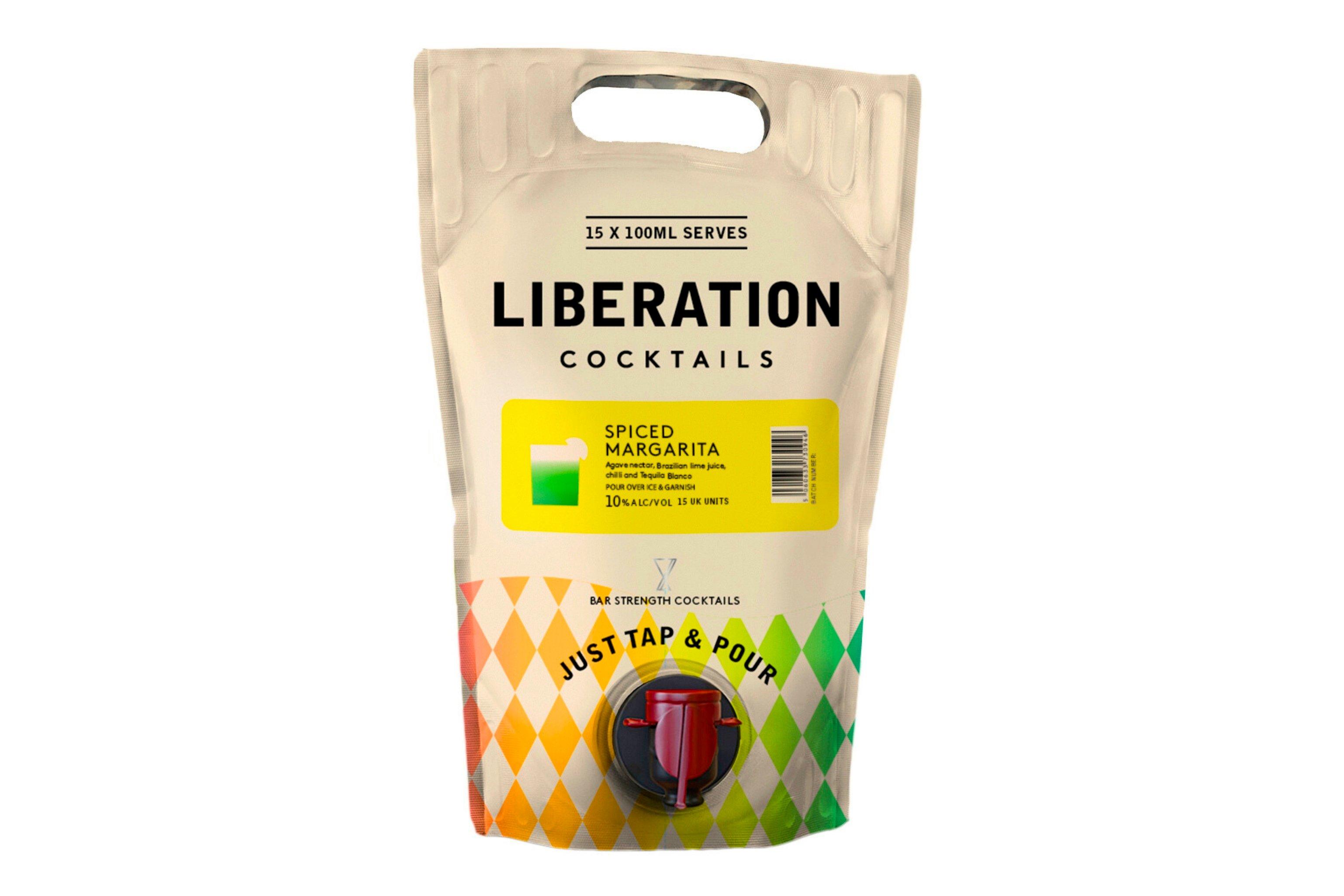 Liberation Spiced Margarita Cocktail Pouch 10% ABV
