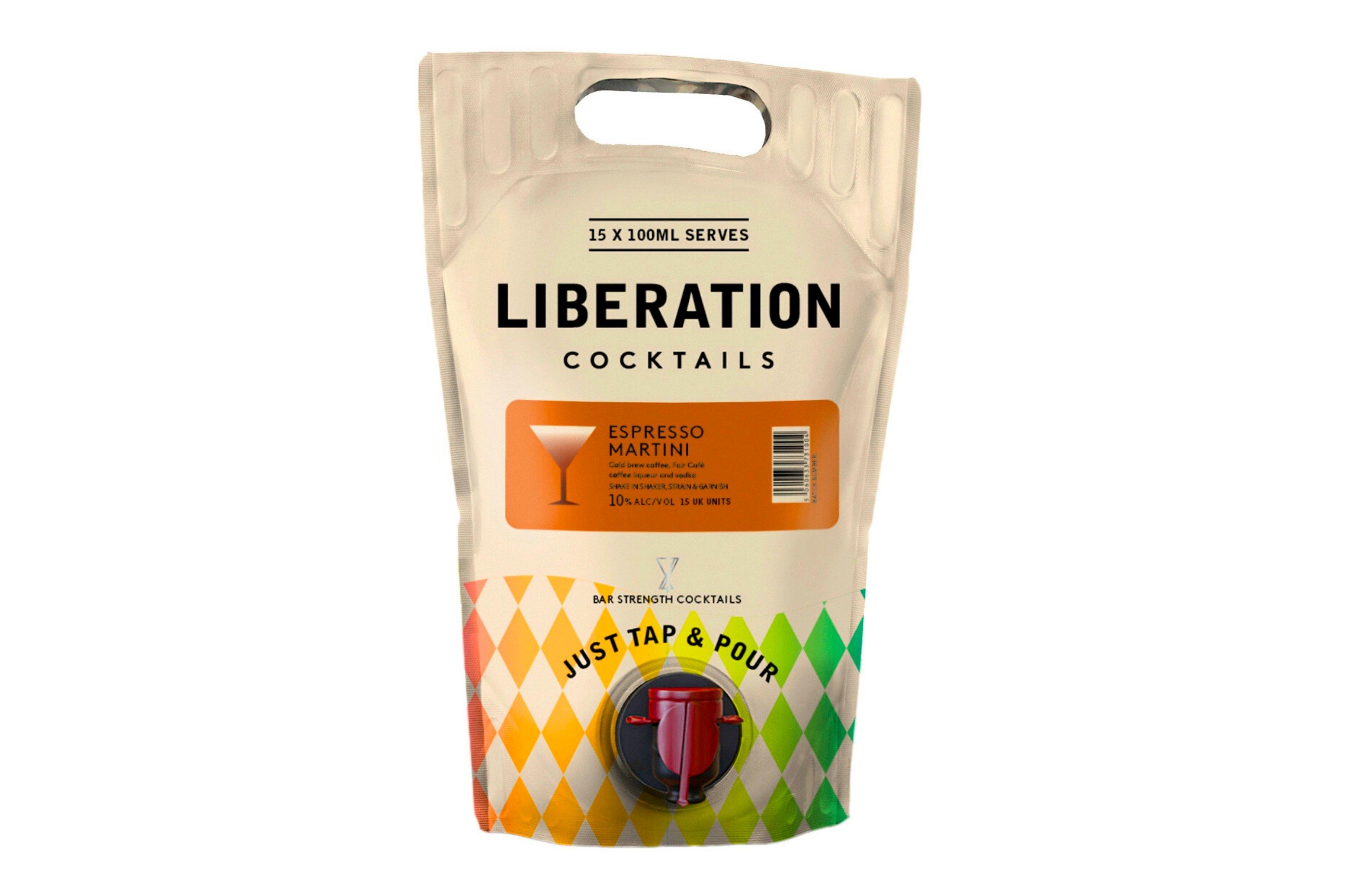 Liberation Espresso Martini Cocktail Pouch 10% ABV