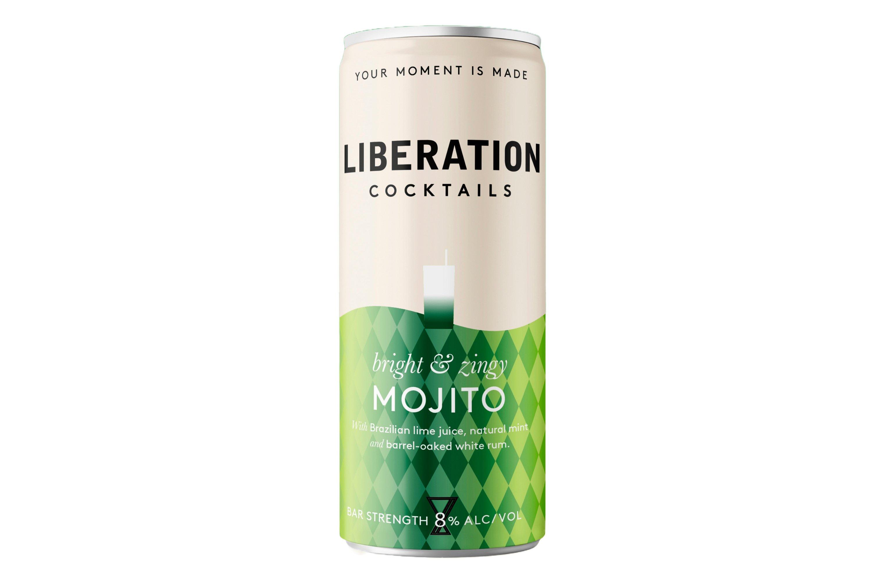 Liberation Mojito Cocktail Cans 200ml 8% ABV