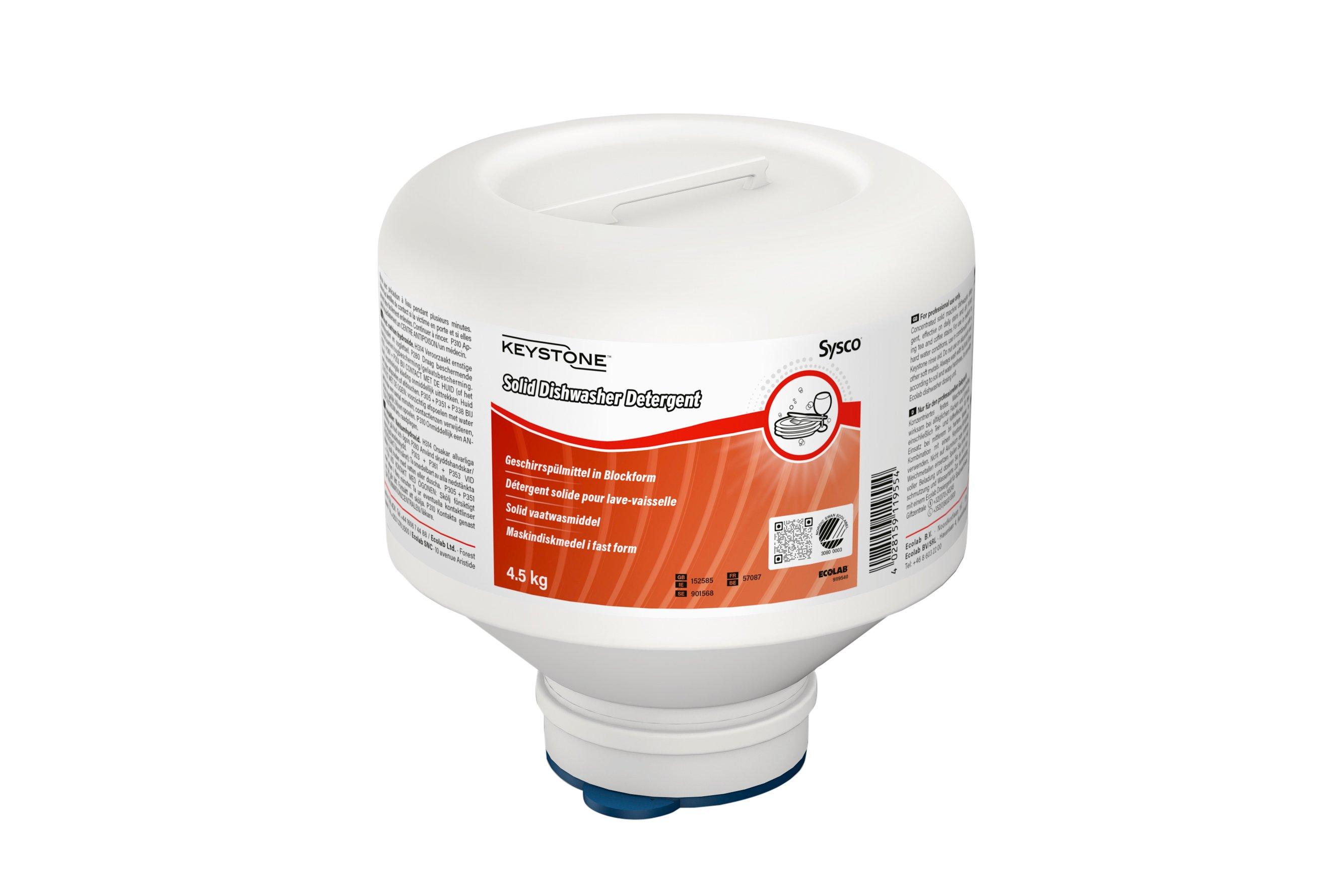 Keystone Solid Dishwash Detergent4x4.5Kg