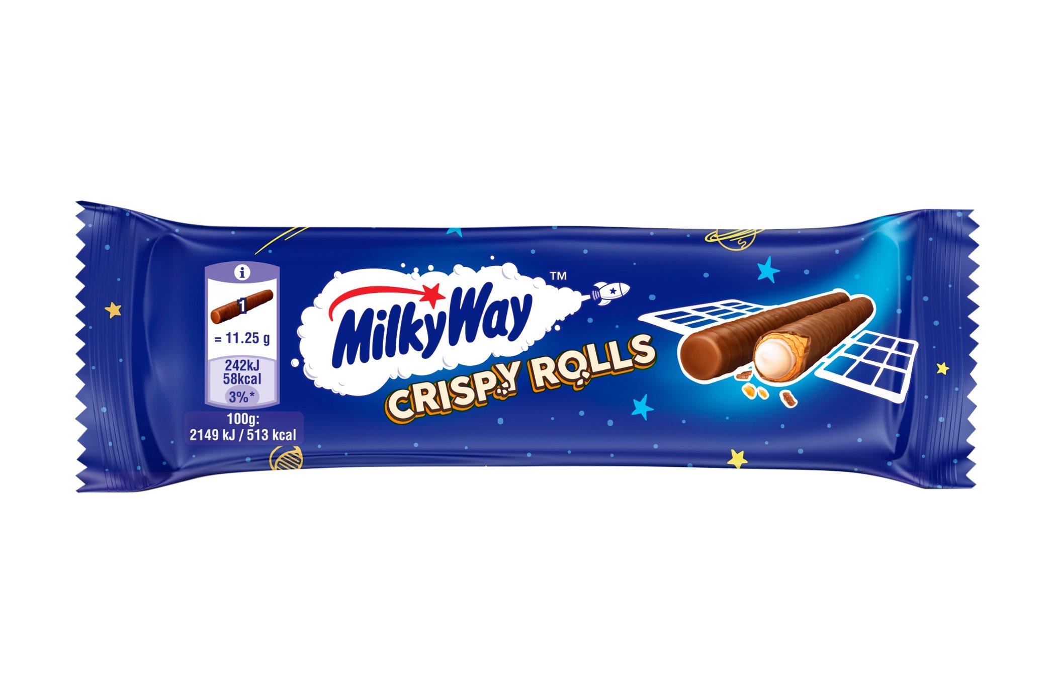 Milky Way Crispy Rolls Milk Chocolate Bar 22.5g