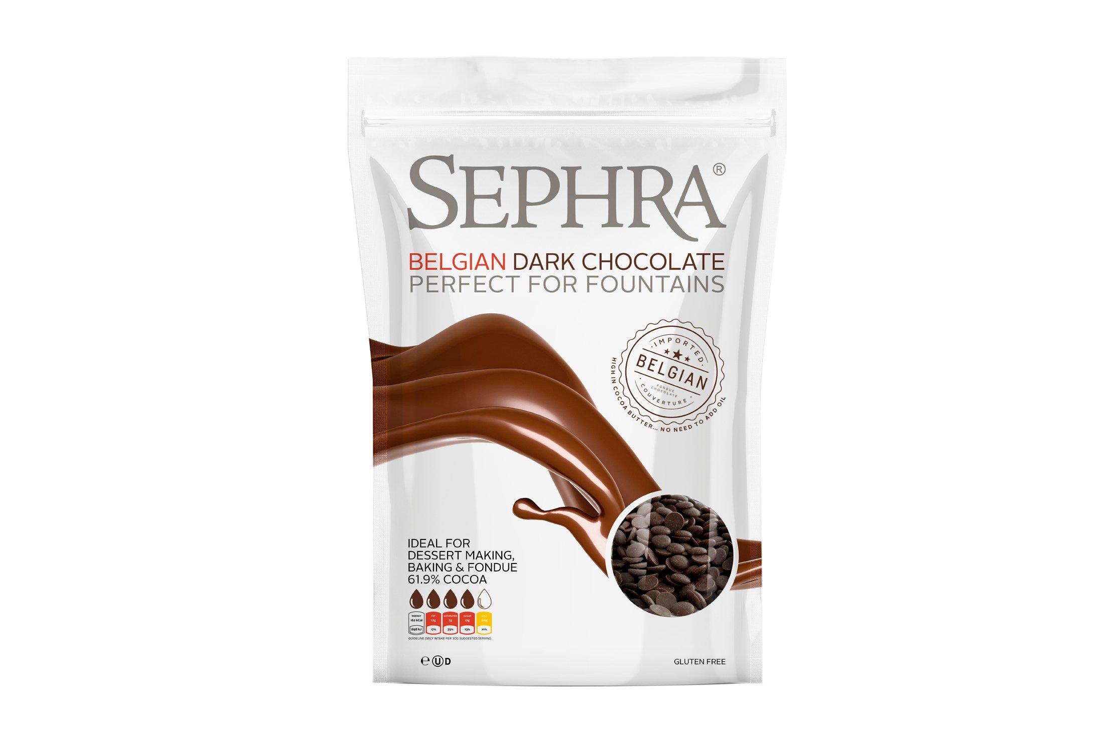 Sephra Belgian Dark Couverture Chocolate 2.5kg