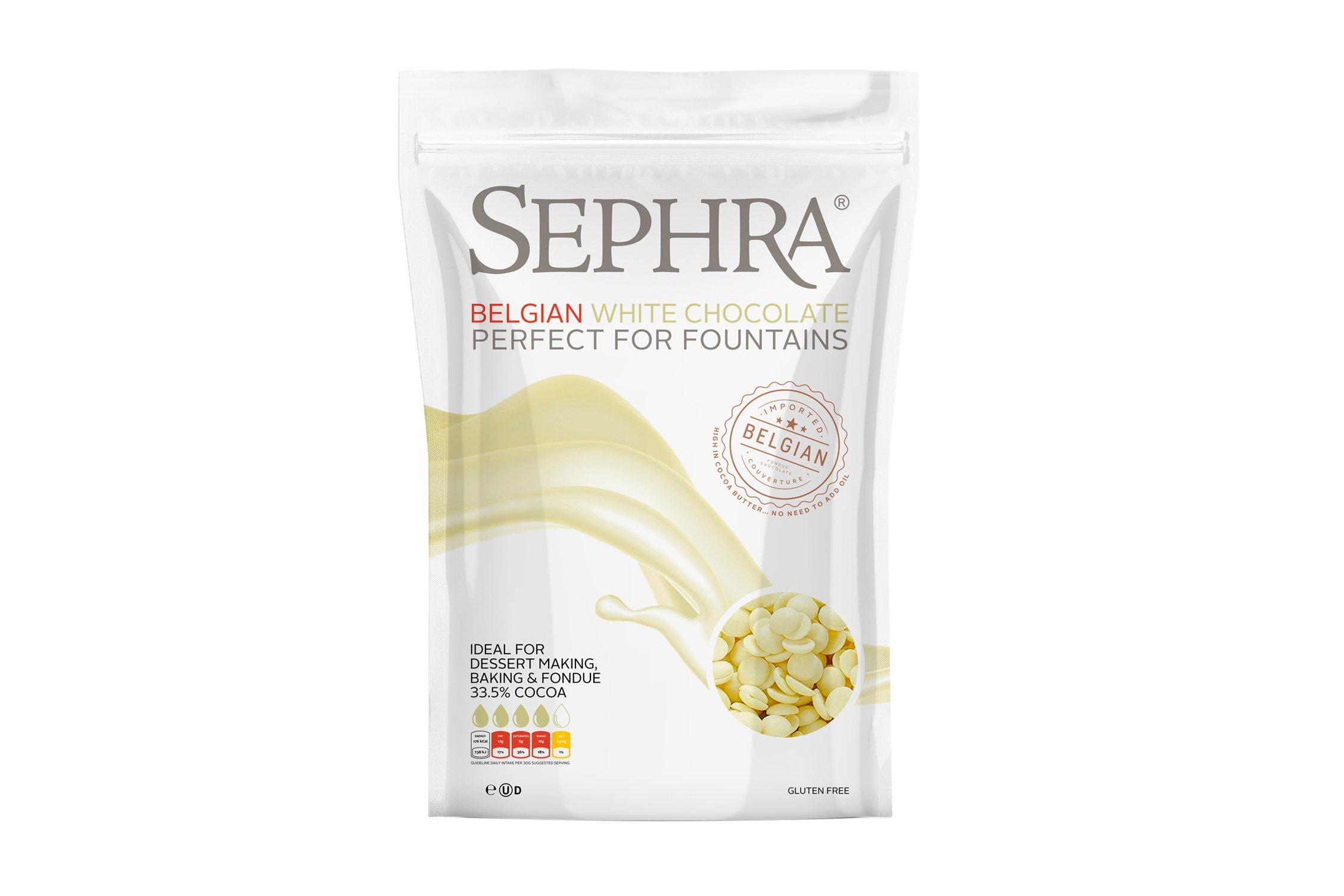 Sephra Belgian White Couverture Chocolate 2.5kg