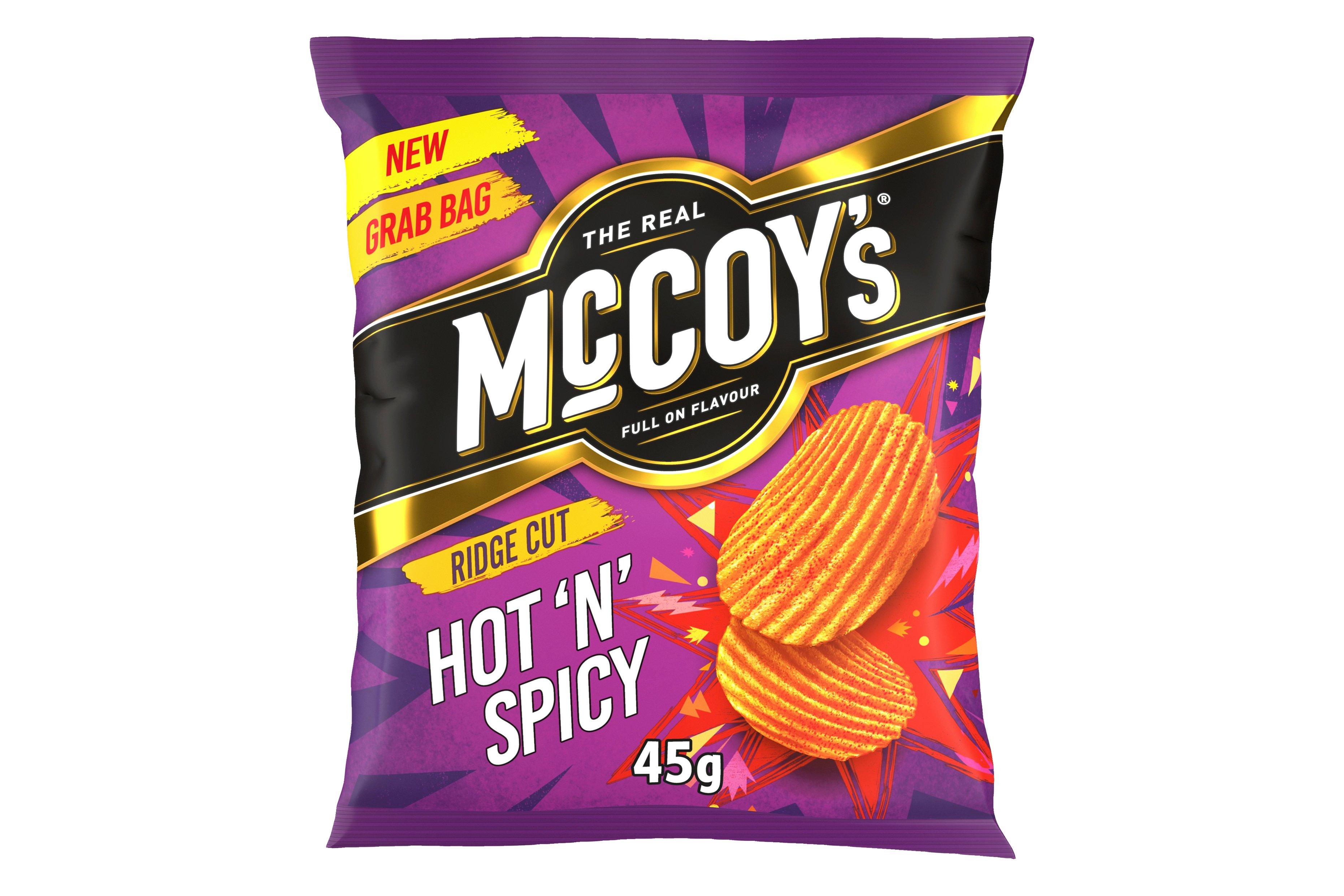 McCoy's Hot & Spicy Crisps