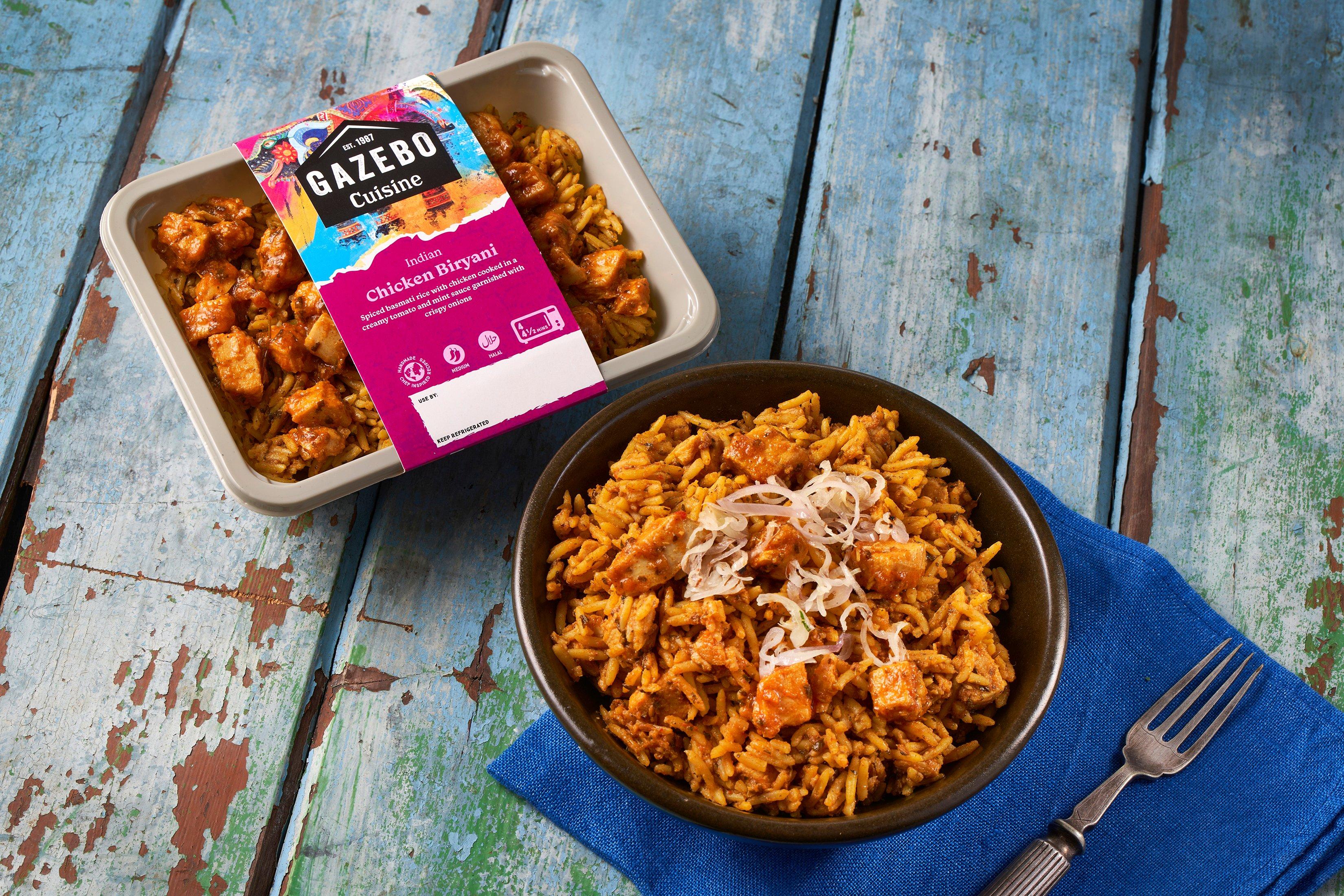 Gazebo Chicken Biriyani Meal With Spork 350G