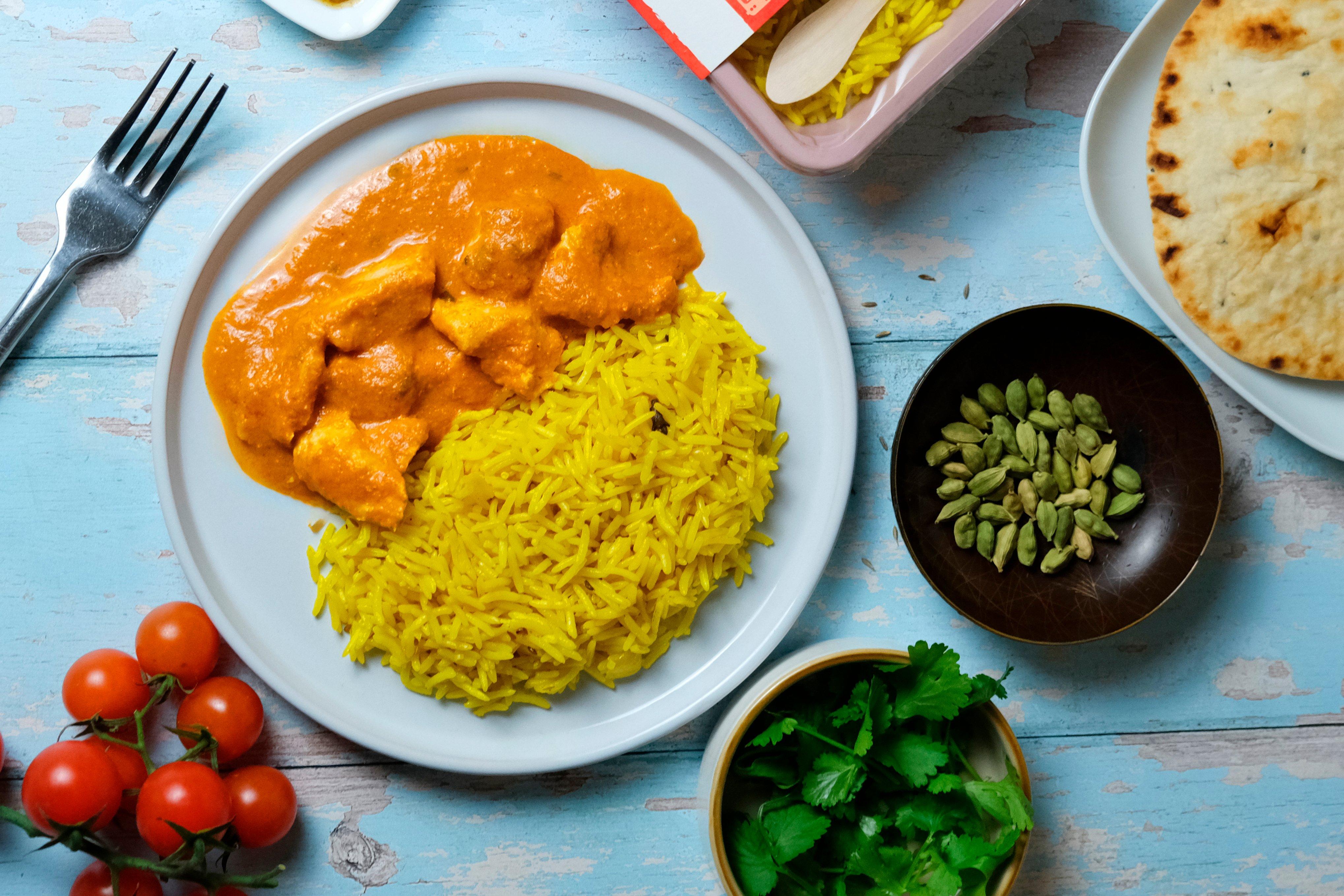 Gazebo Chicken Tikka With Pilau Rice Meal With Spork 350G