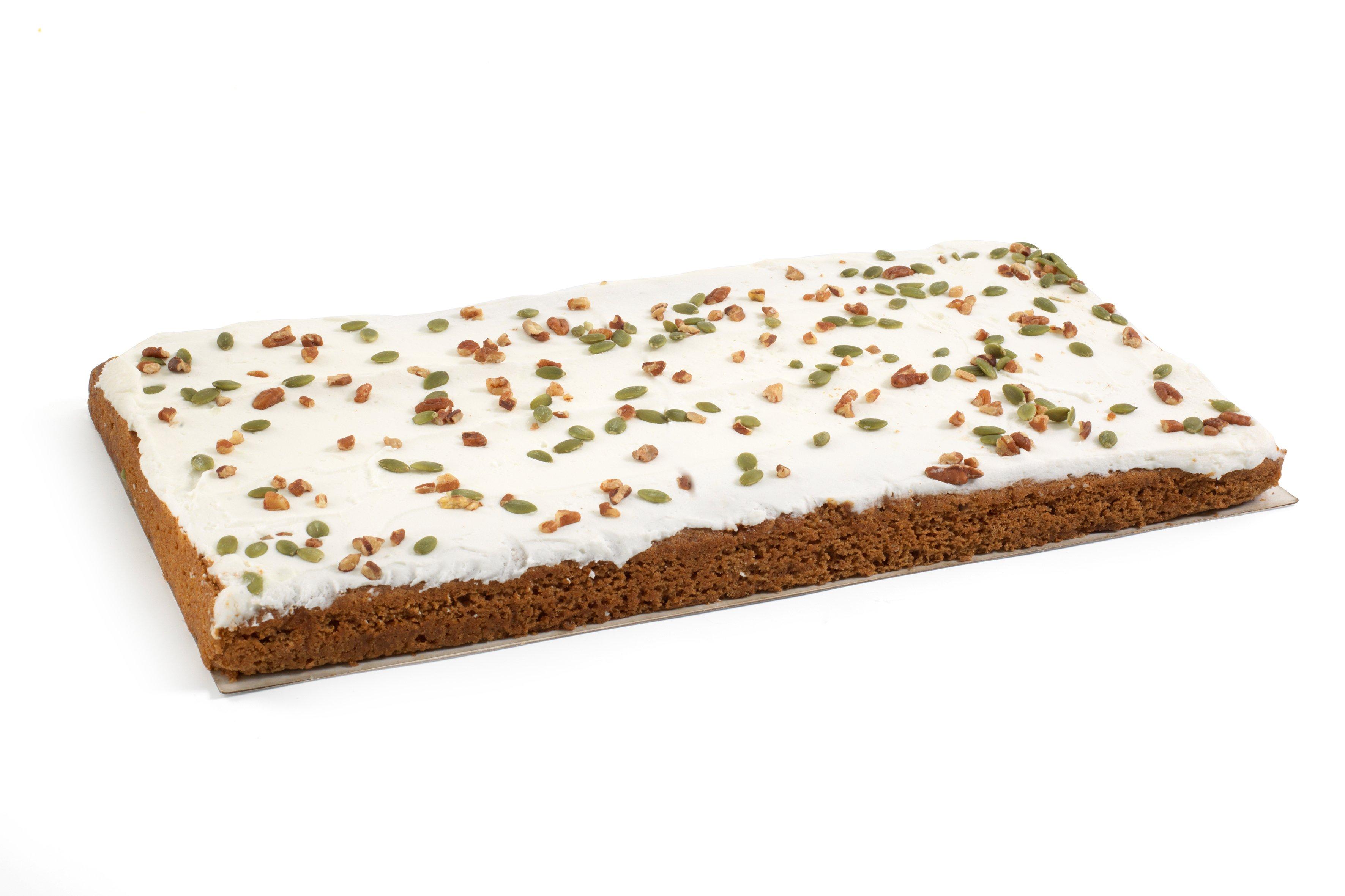 Sysco Essentials High Fibre Gluten Free Pumpkin Traycake