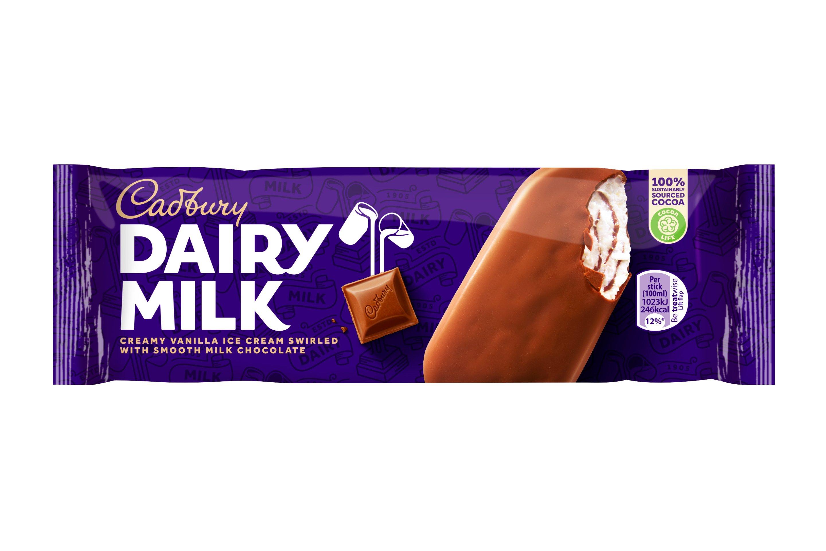 Cadbury Dairy Milk Ice Cream Stick