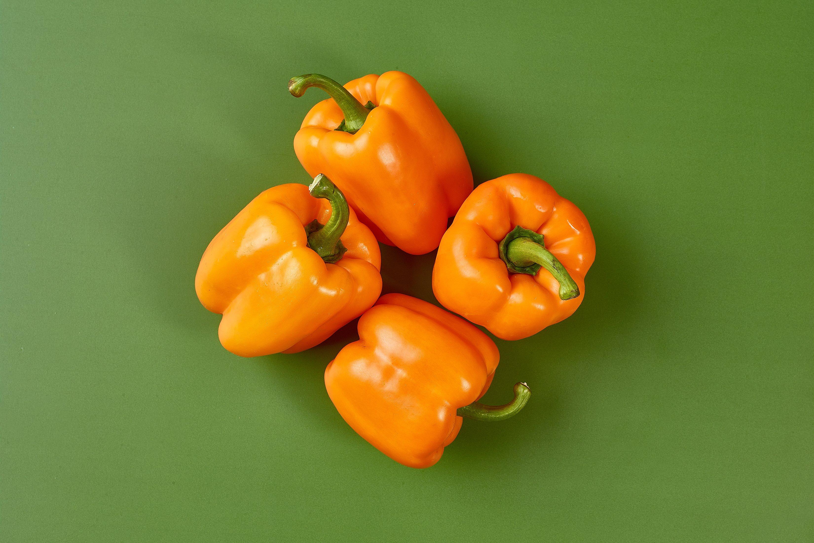 Orange Peppers