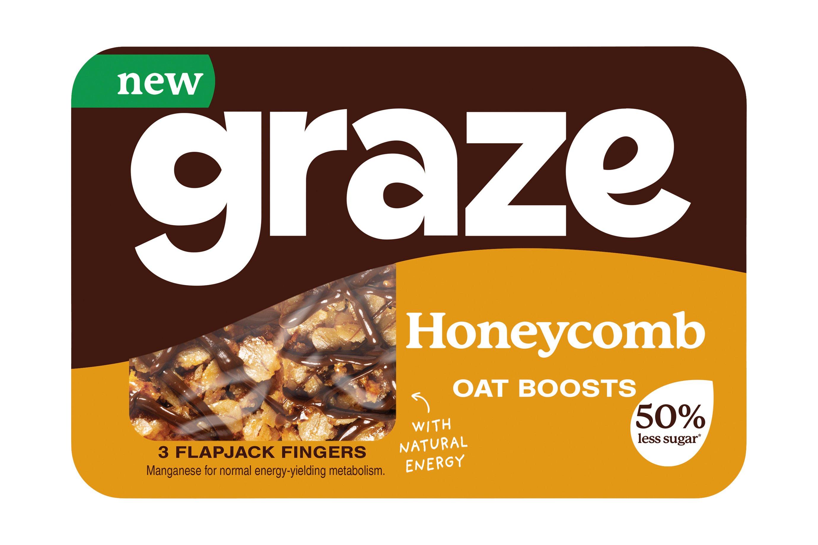 Graze Honeycomb Flapjack