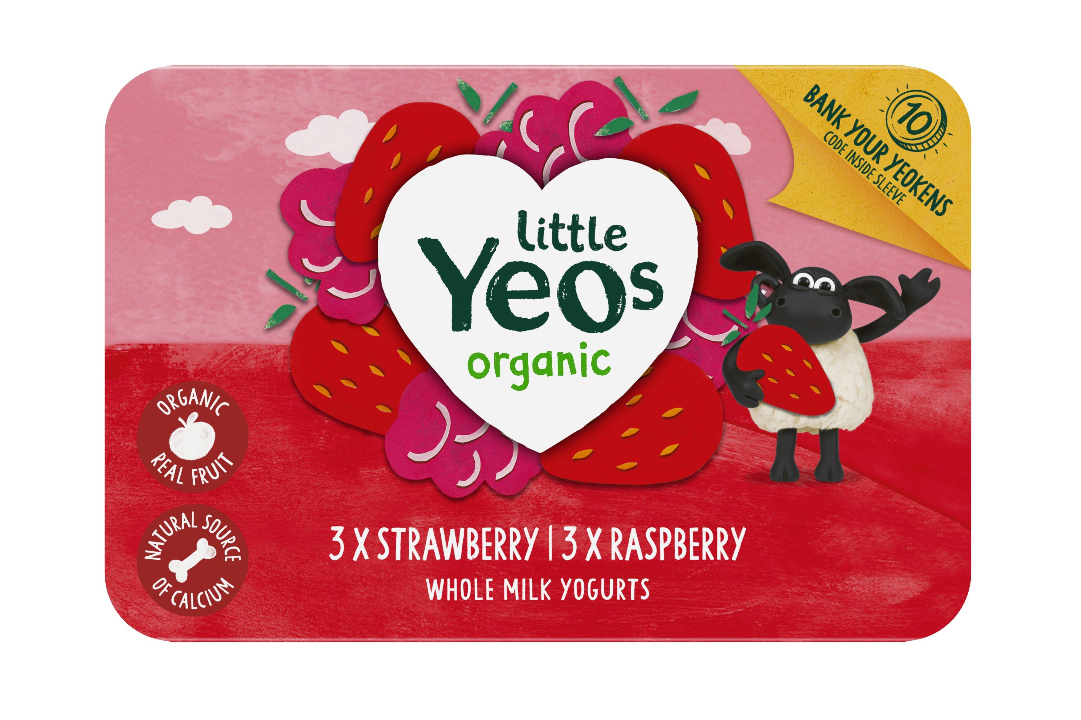 Little Yeos Strawberry and Raspberry Fromage Frais Yoghurt