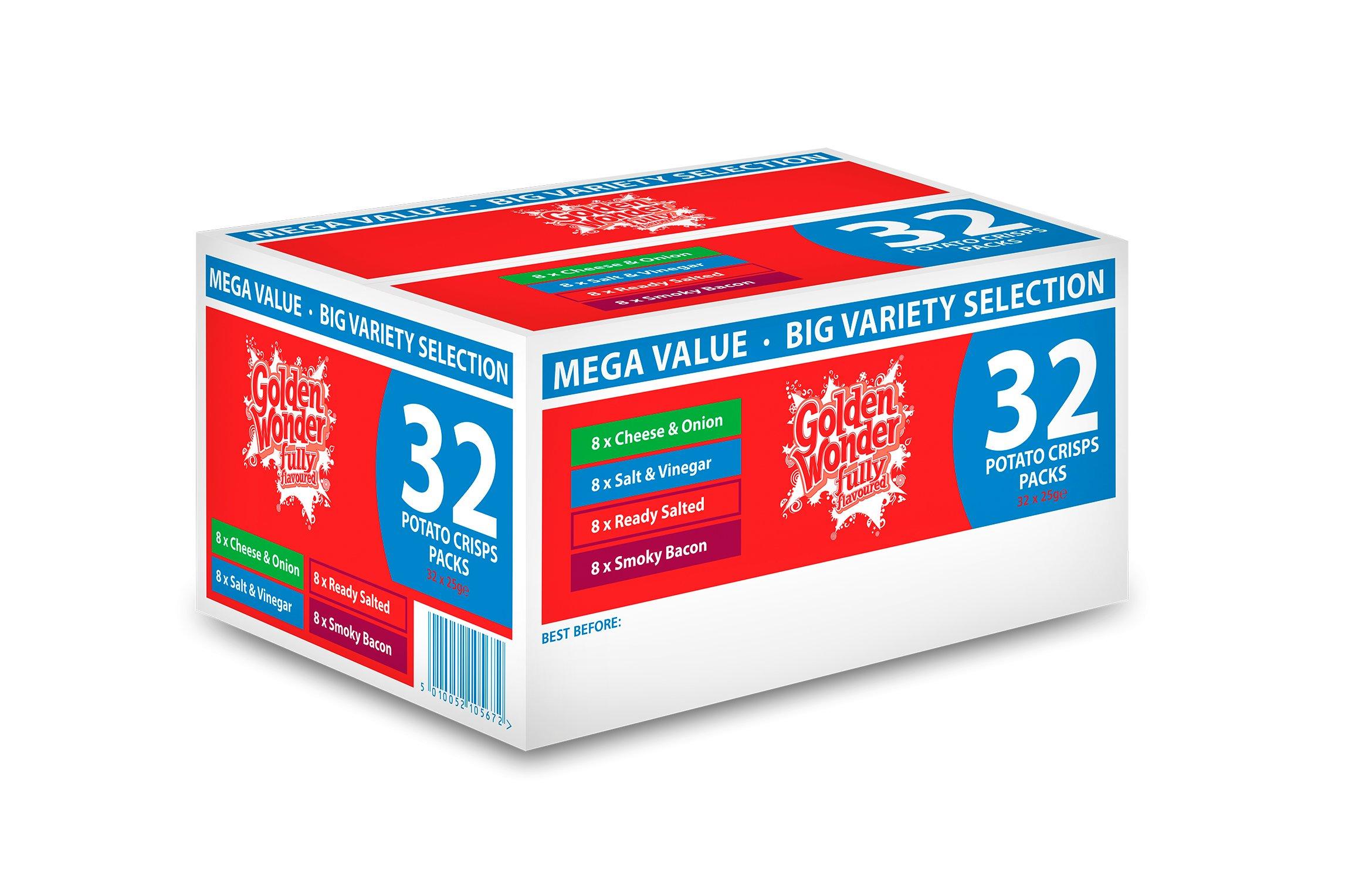 Golden Wonder Variety Pack 25g