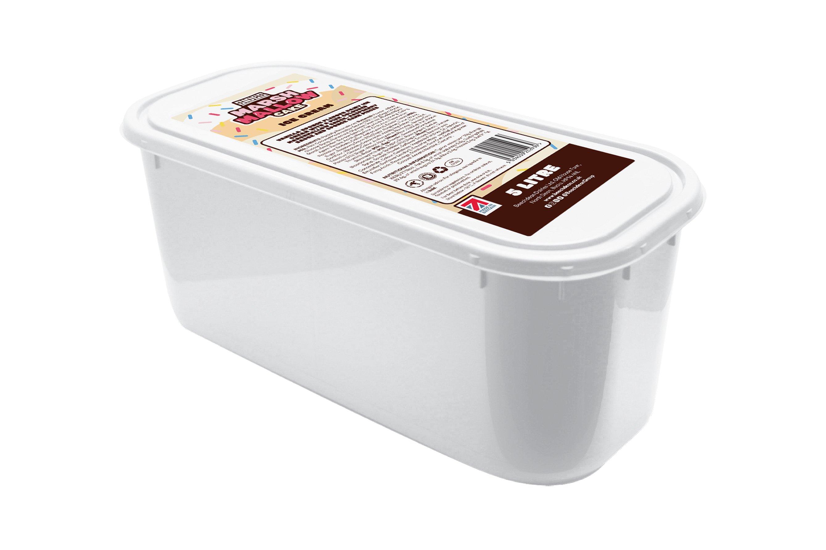 Sides Marshmallow Cake Ice Cream