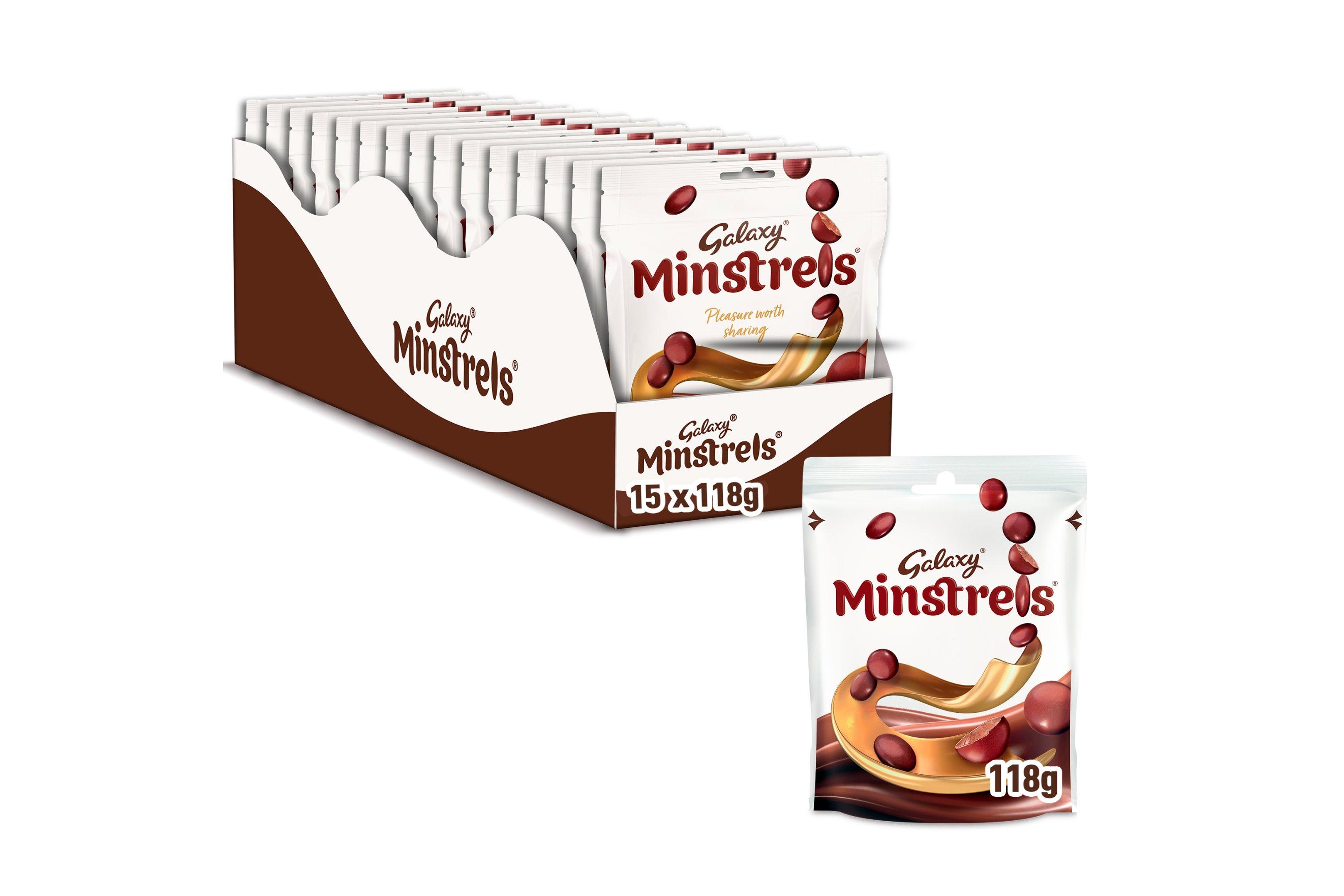 Galaxy Minstrels Milk Chocolate Bag 118g