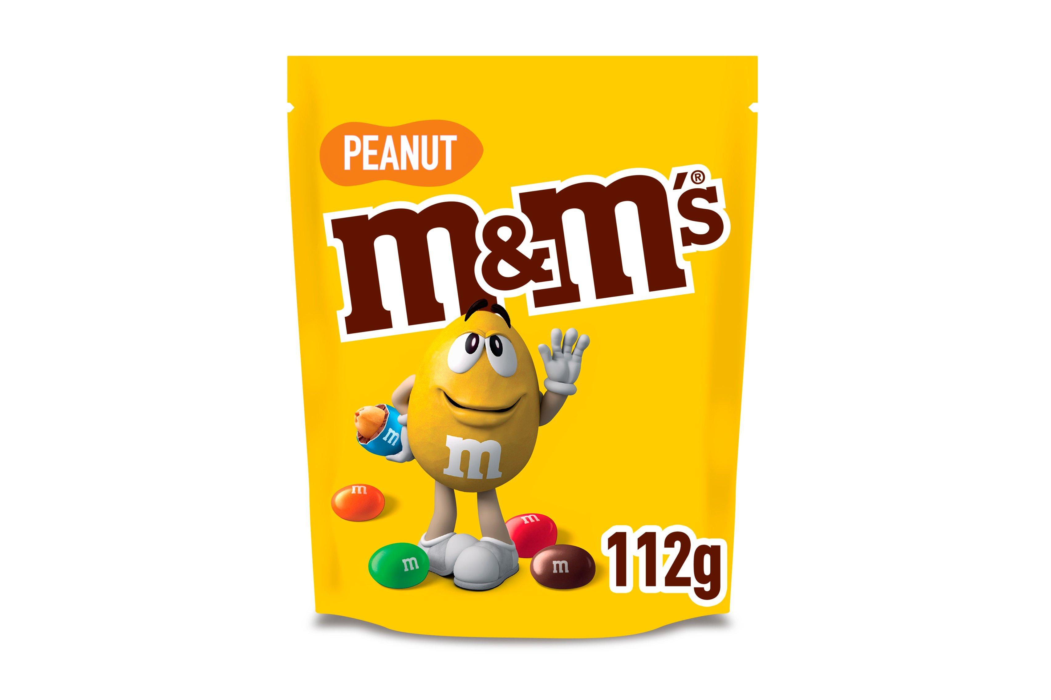 M&M's Milk Chocolate Crunchy Peanut Bag 112g