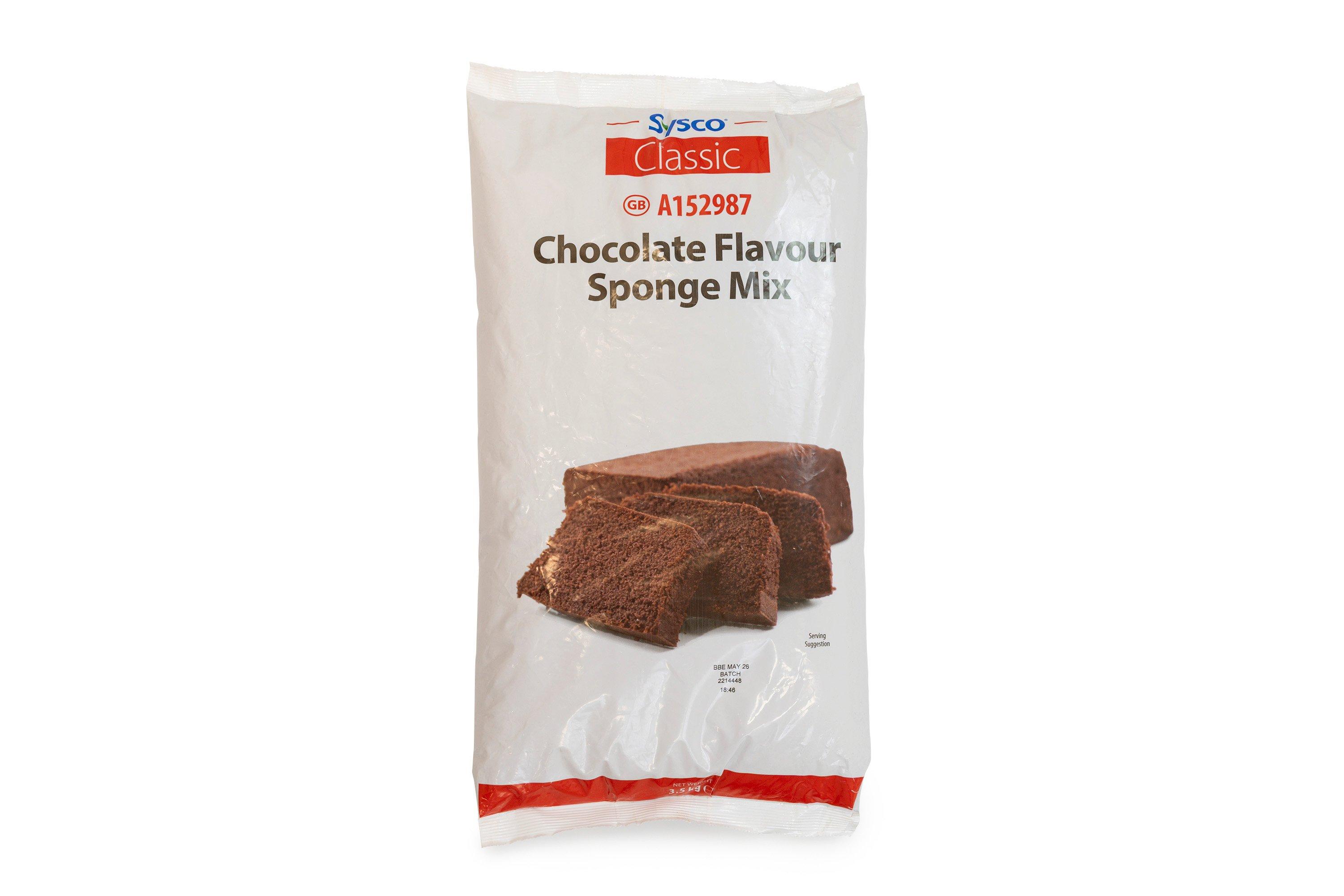 Sysco Classic Chocolate Flavour Sponge Mix
