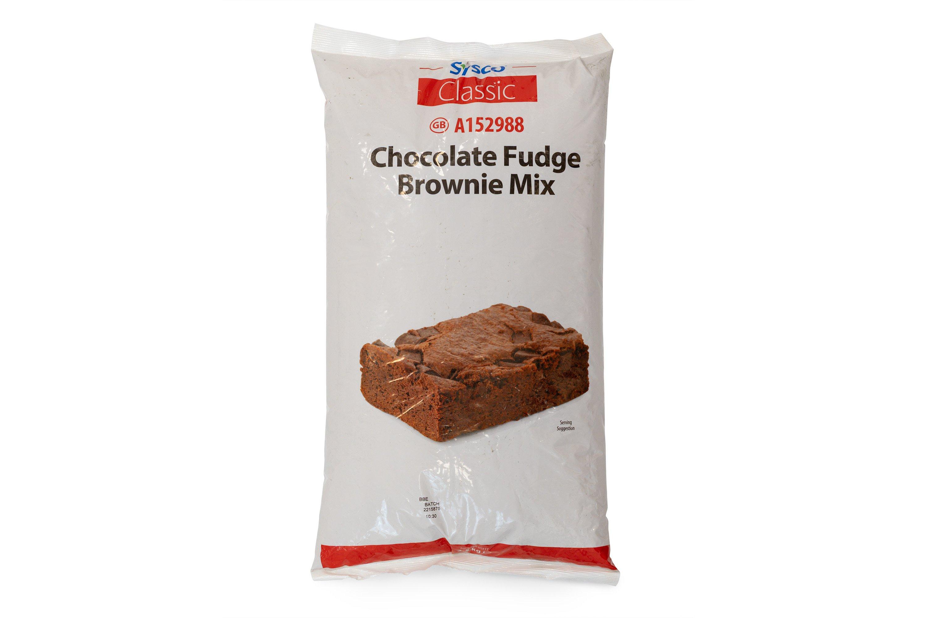 Sysco Classic Chocolate Fudge Brownie Mix