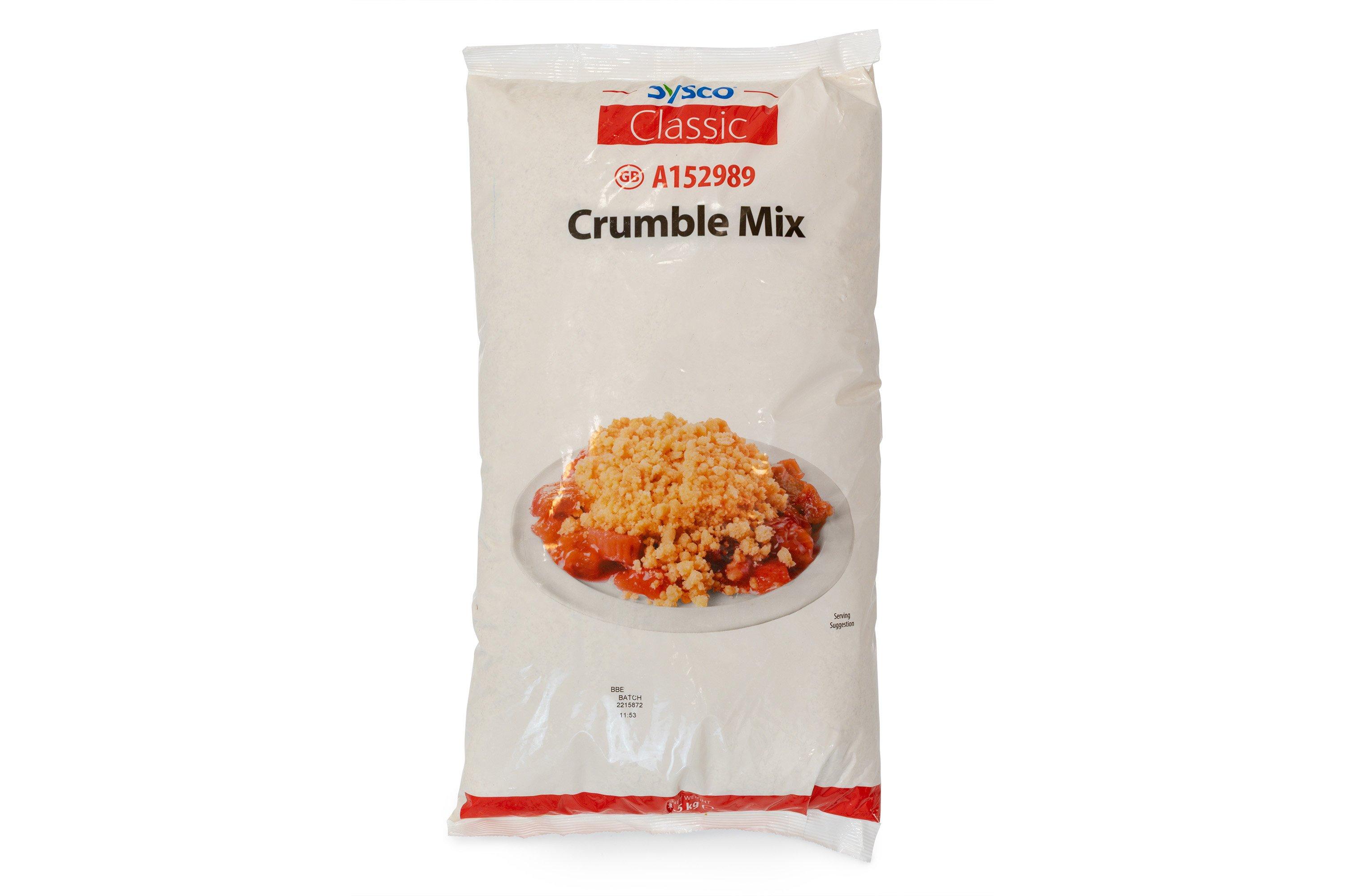 Sysco Classic Crumble Mix