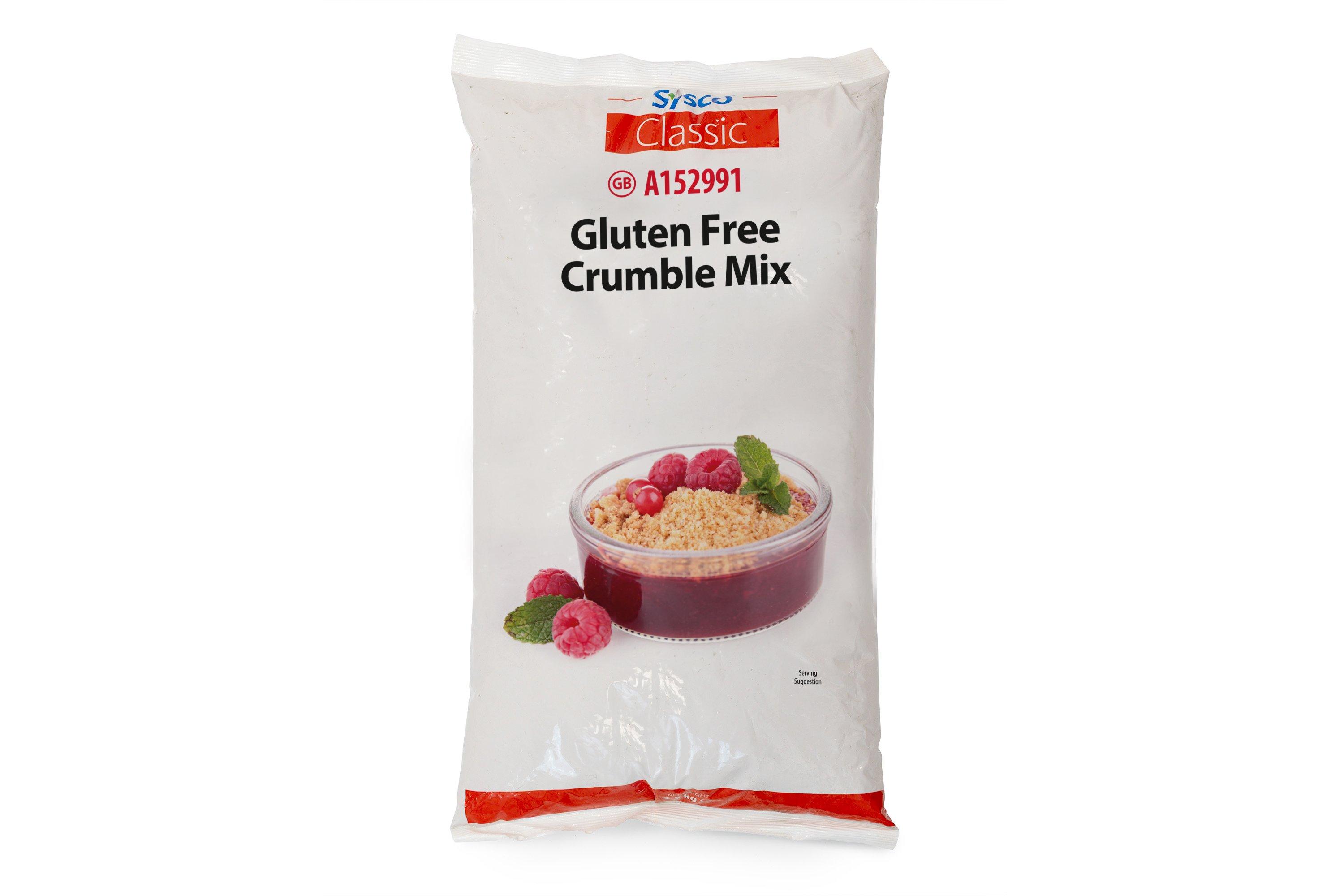 Sysco Classic Gluten Free Crumble Mix