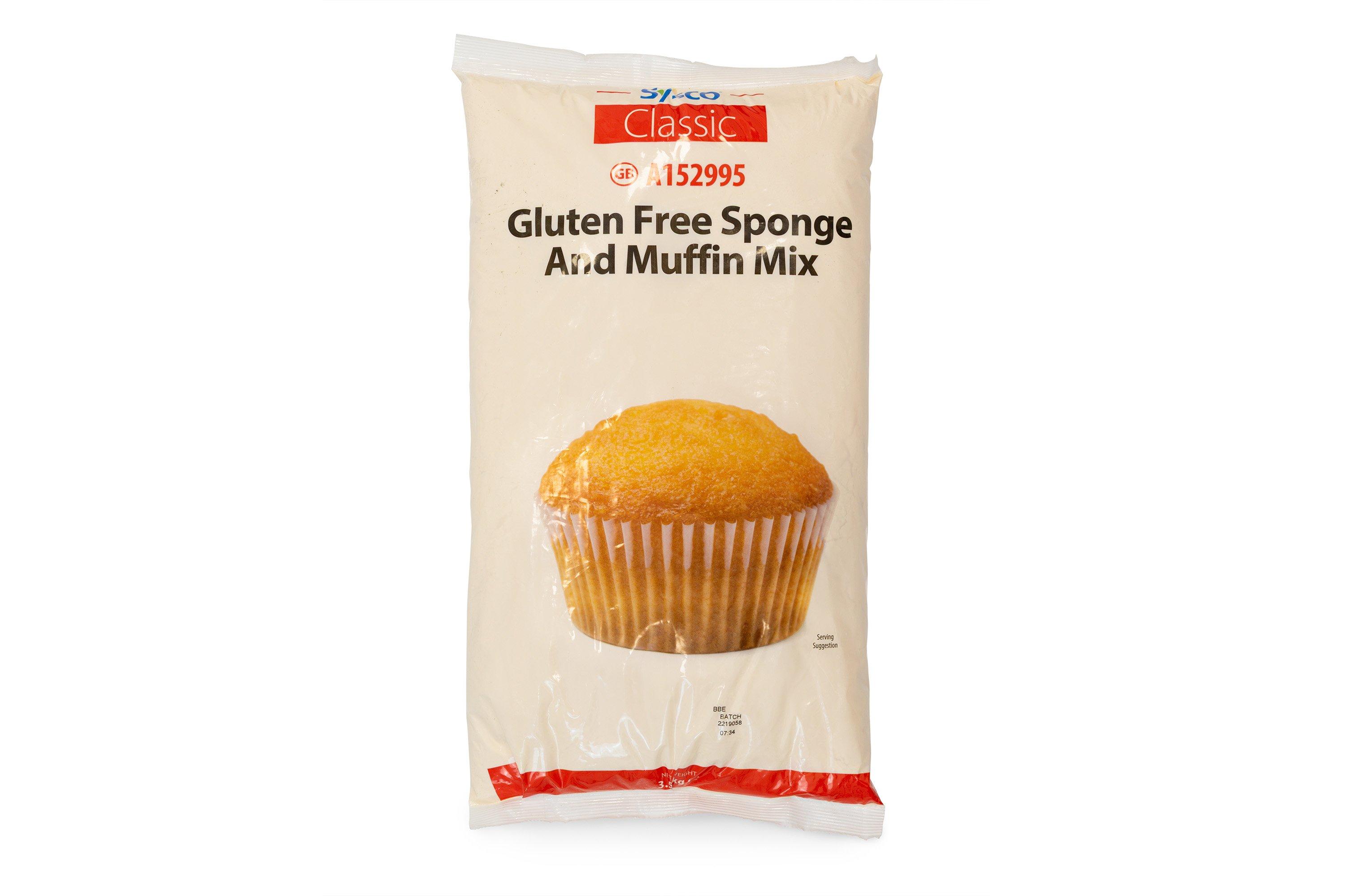 Sysco Classic Gluten Free Sponge and Muffin Mix