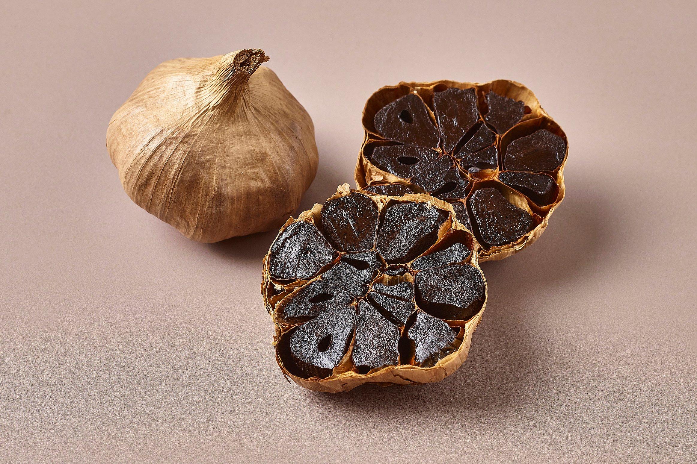 Whole Black Garlic Bulb