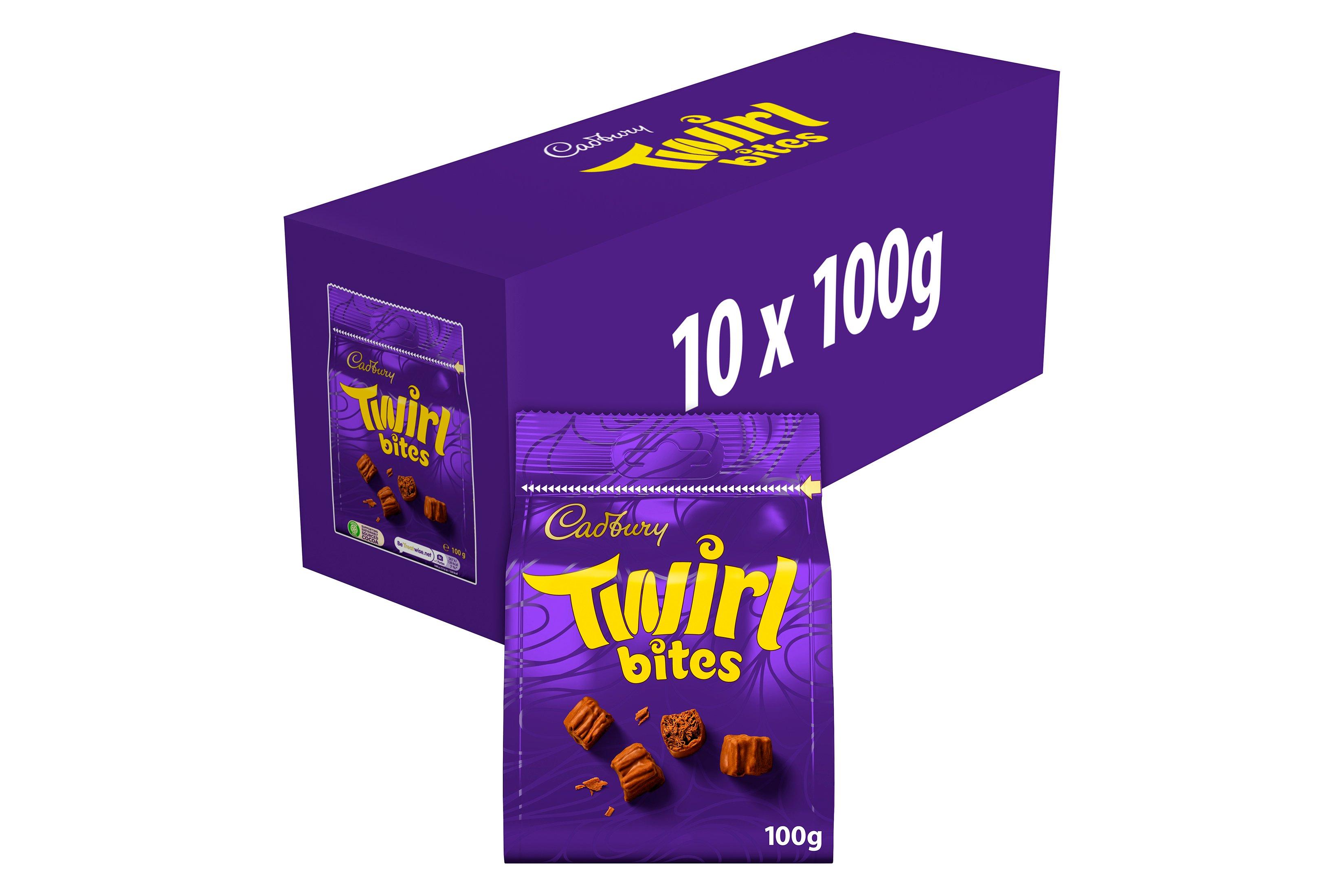Cadbury Twirl Bites Chocolate Bag 100g