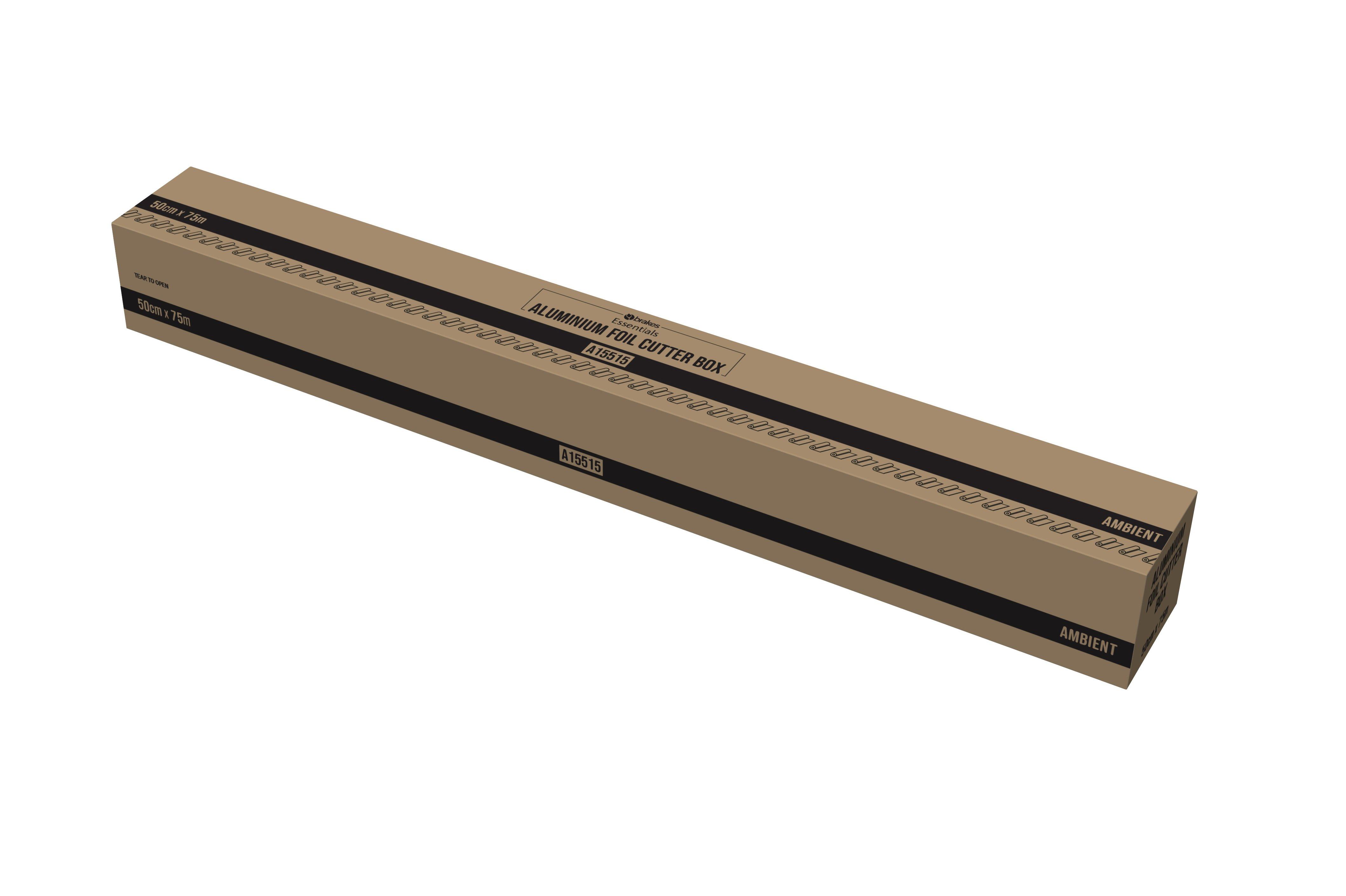 Brakes Essentials Aluminium Foil Cutter Box - 50cm x 75m