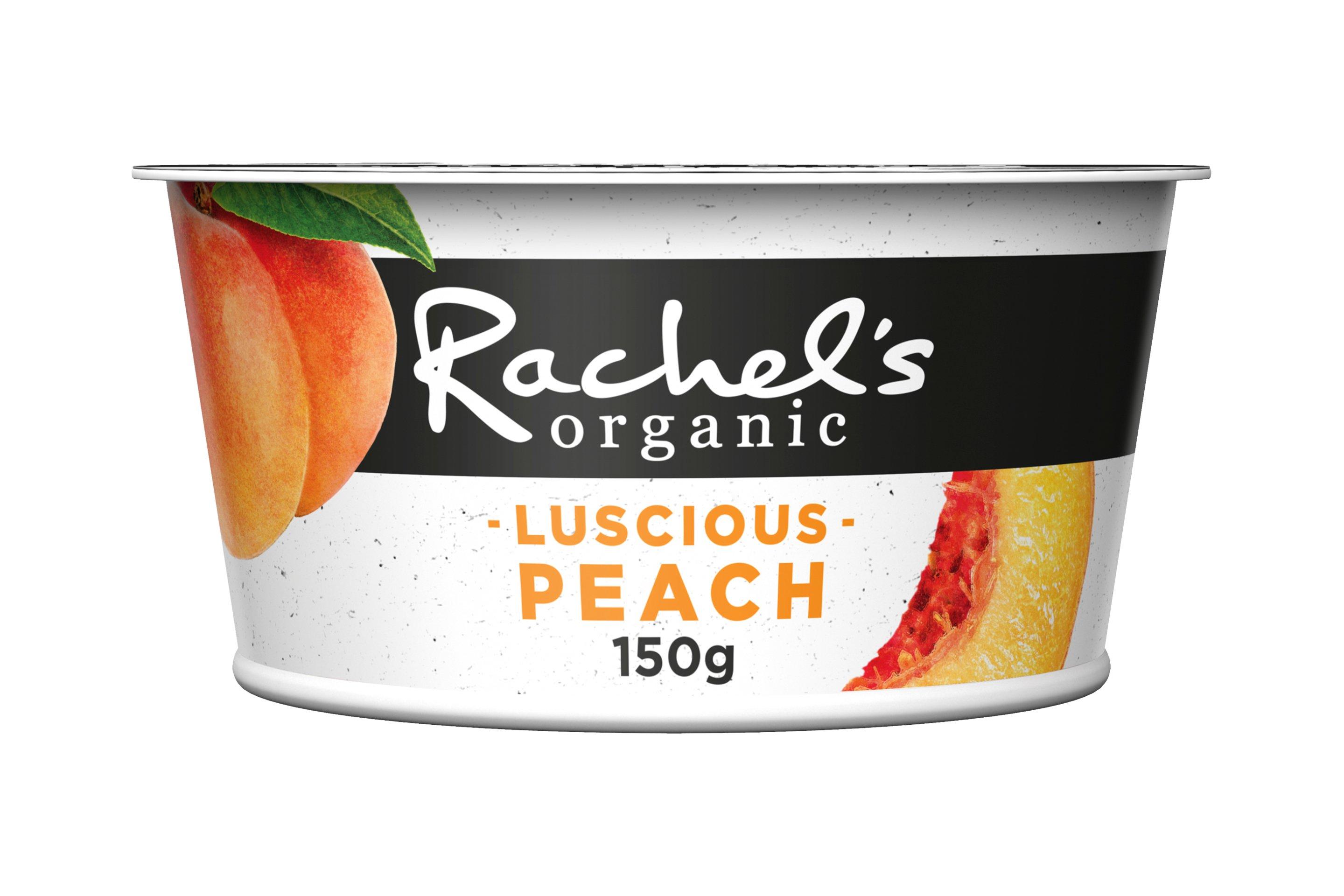 Rachel's Organic Luscious Peach Naturally Bio Live Yogurt