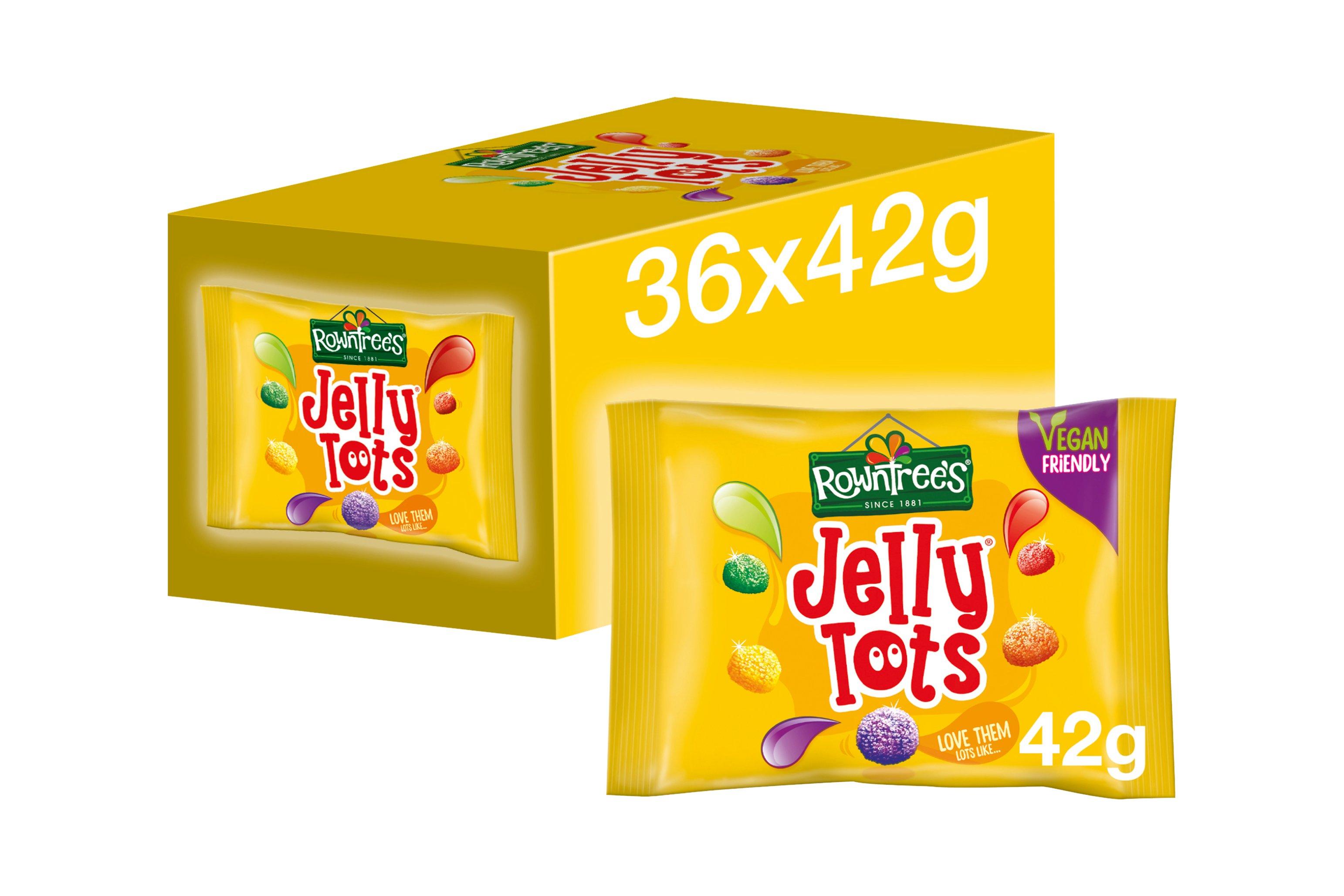 Rowntree's Jelly Tots Sweets Bag 42g