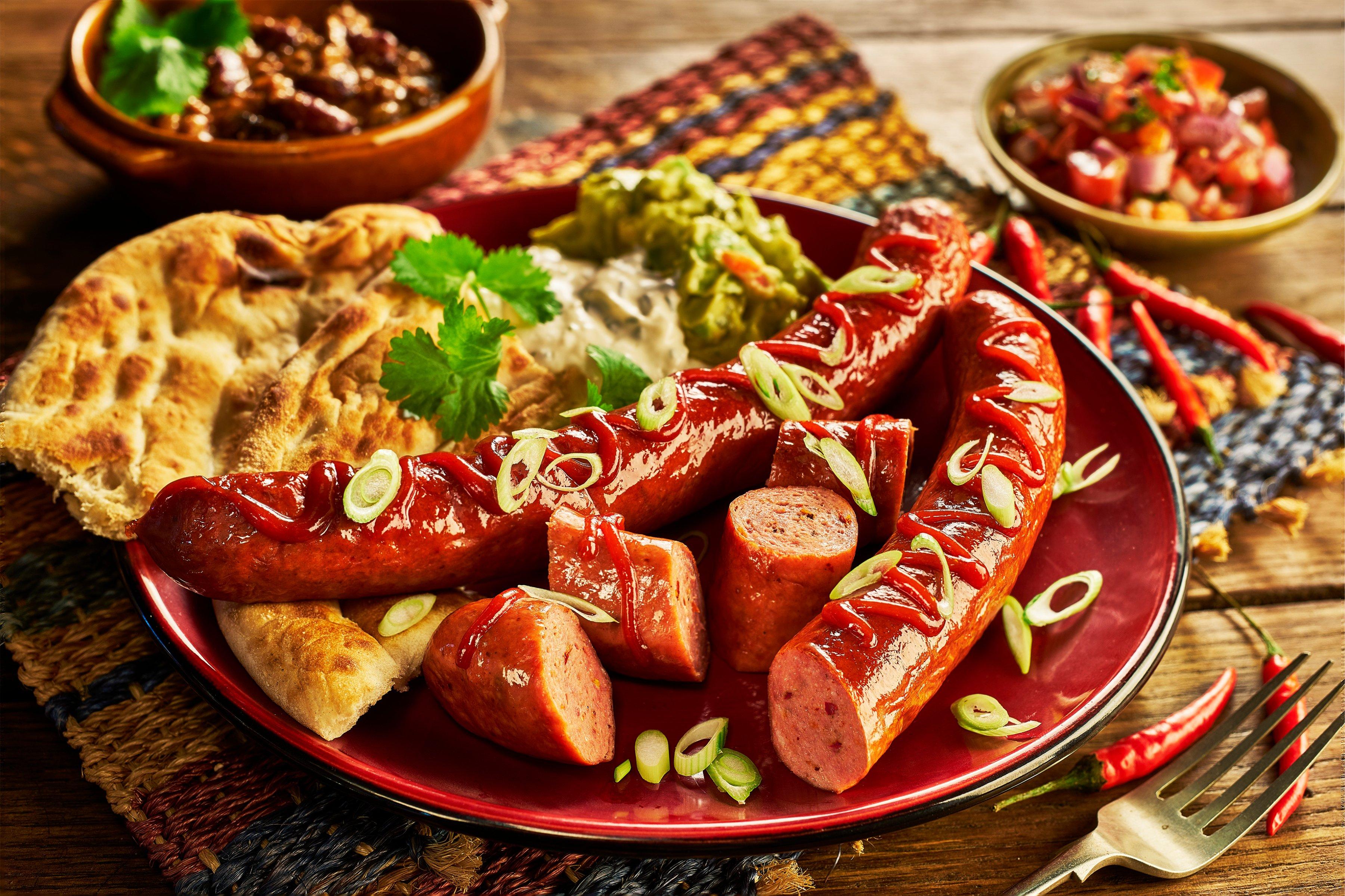 The Sausage Man Chilli Beef Giant Frankfurter