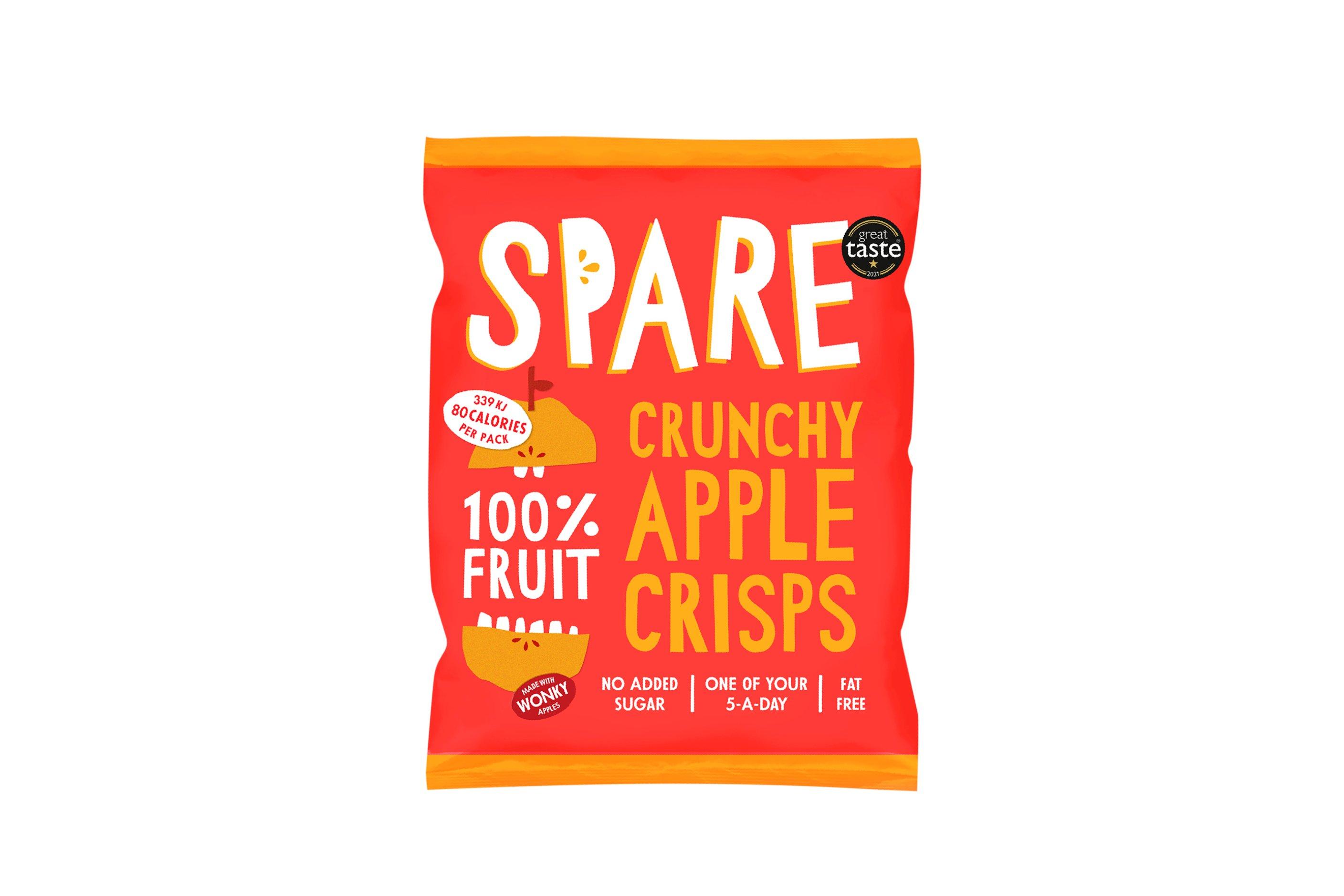Spare Snacks Crunchy Apple Crisps